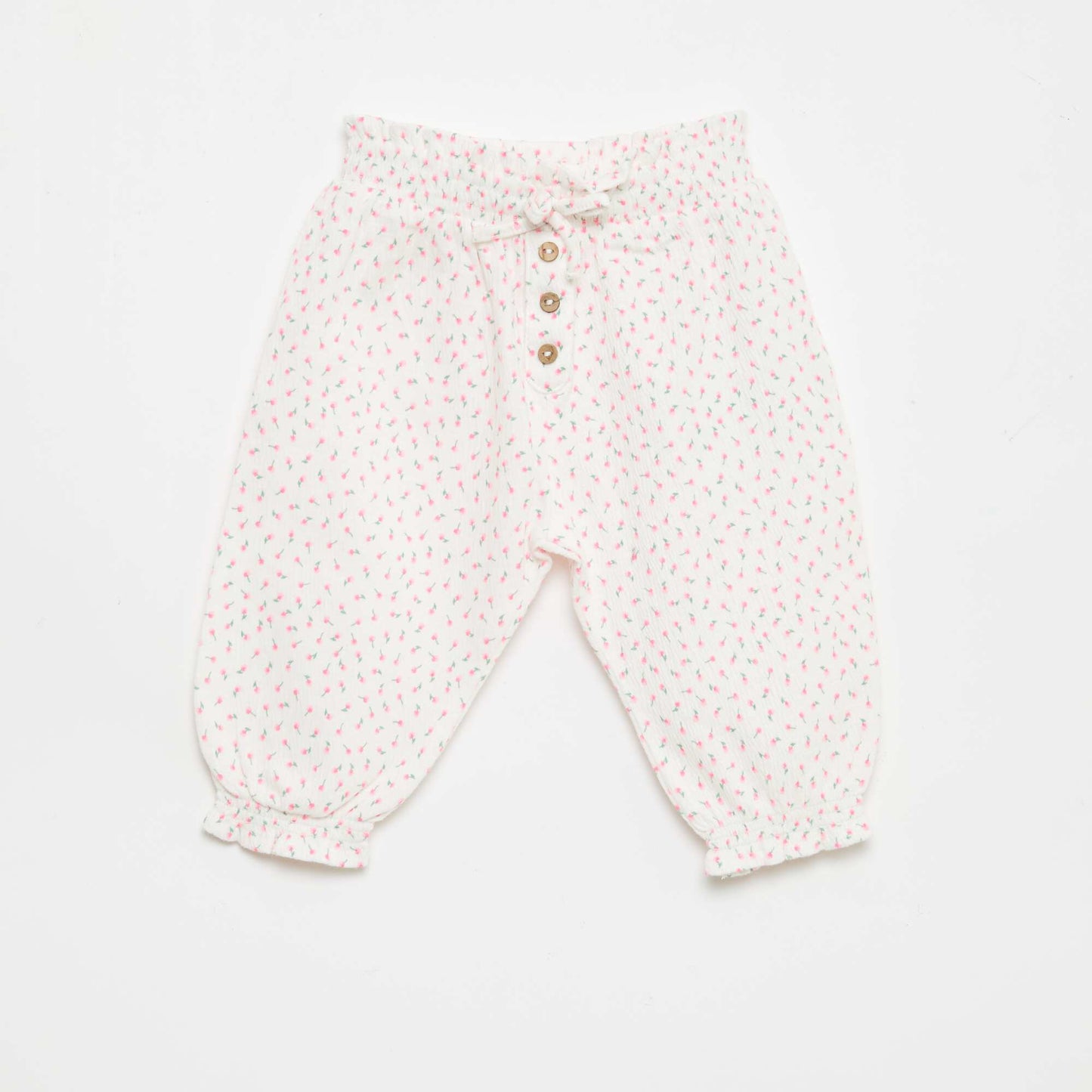 Pantalon Sarouel en jersey de coton BLANC