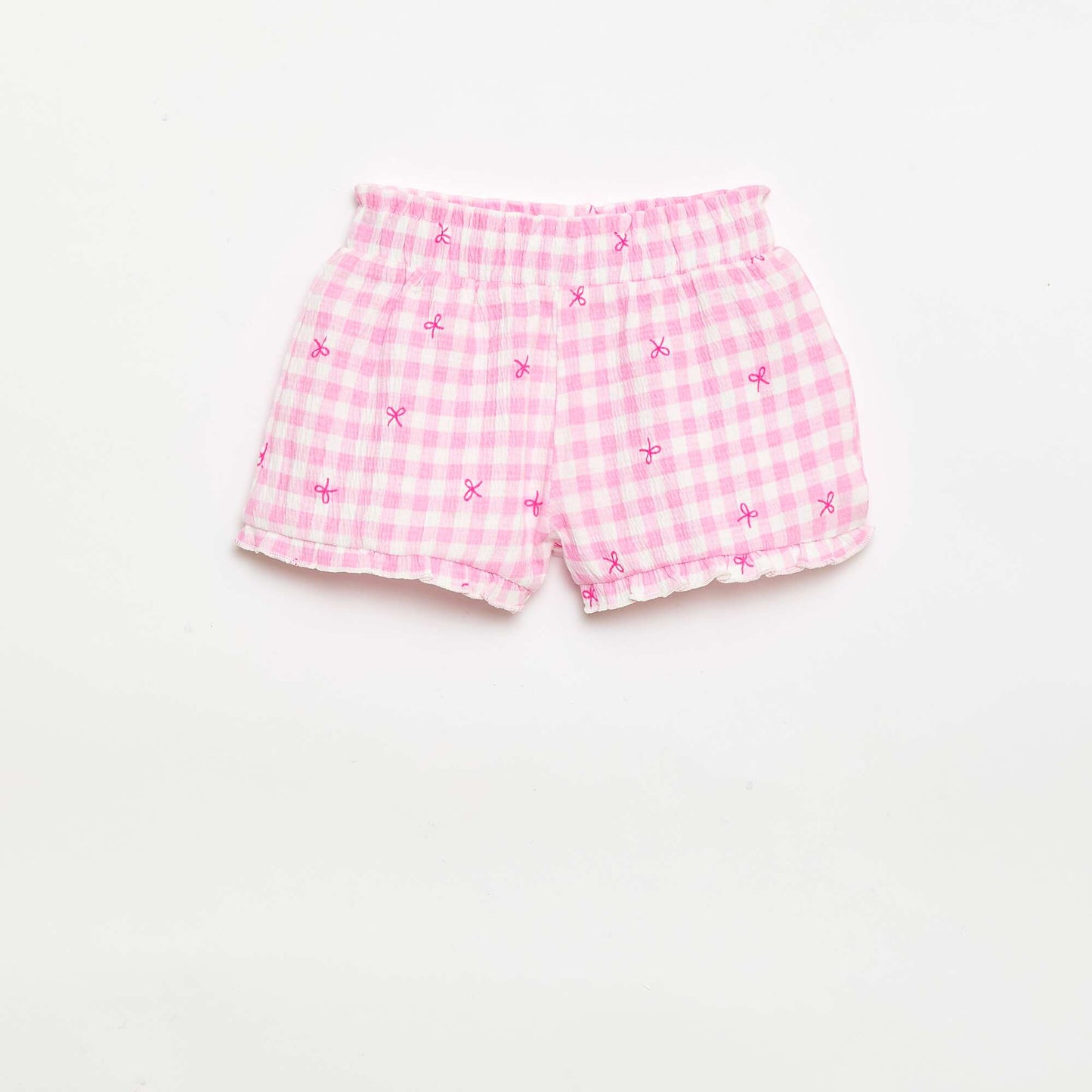 Short à motif avec base volantée ROSE