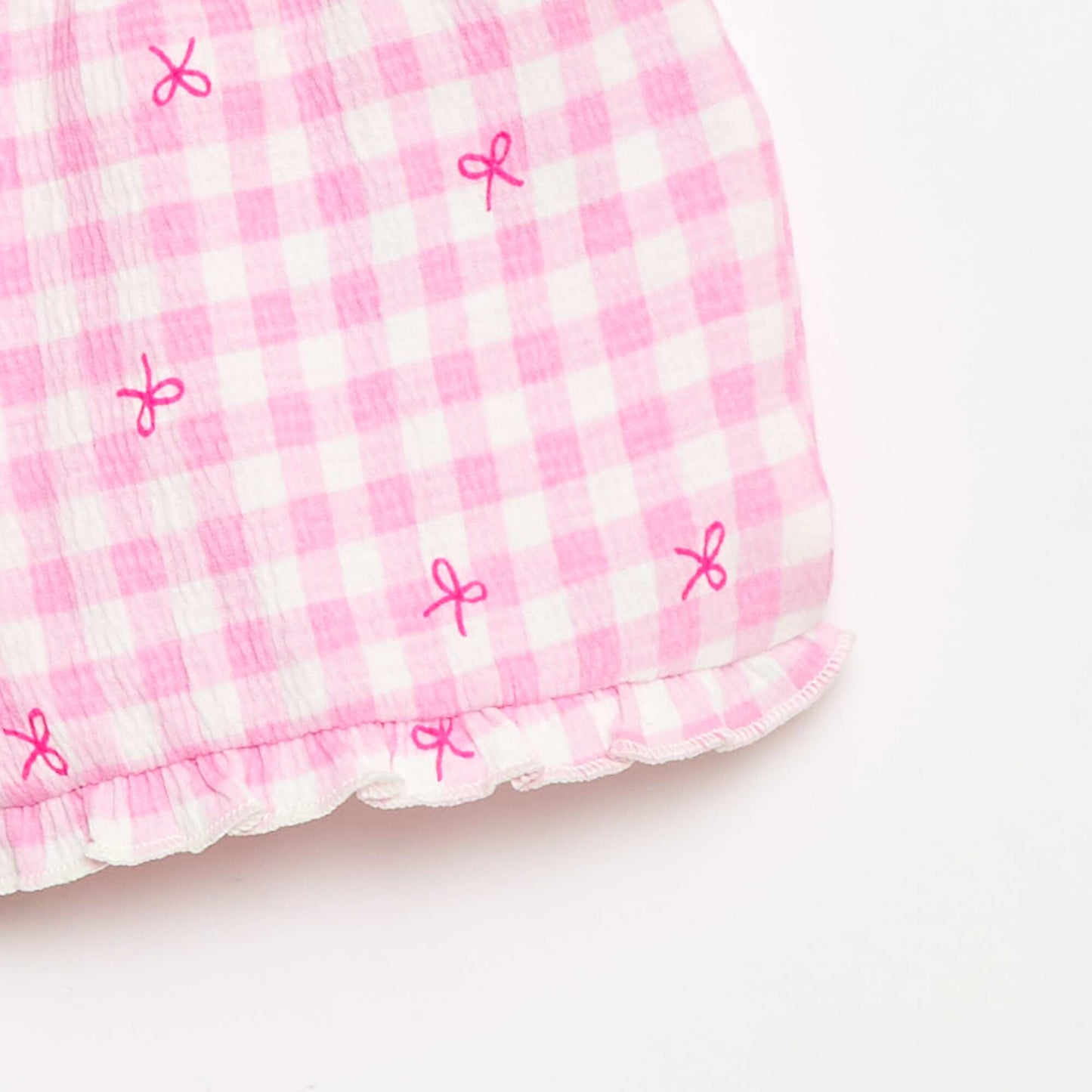 Short à motif avec base volantée ROSE