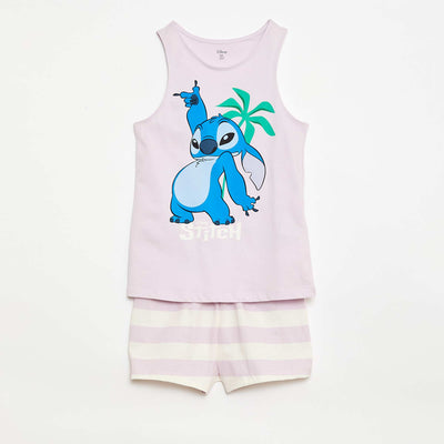 Pyjama short + T-shirt 'Disney' VIOLET