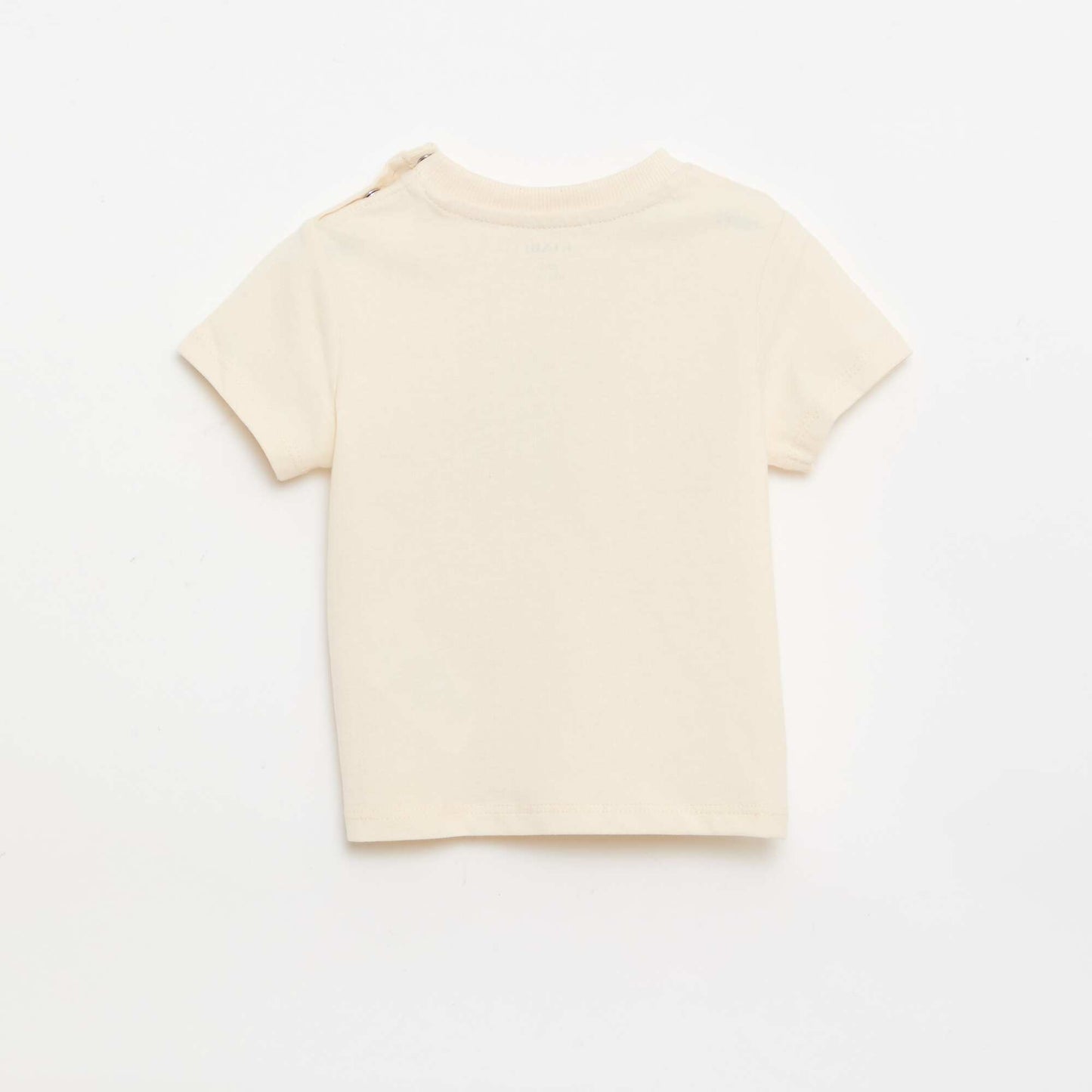 T-shirt avec imprimé animé BLANC
