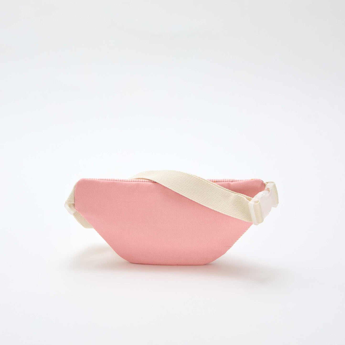 Sac à banane imprimé all-over fleuri en coton ROSE