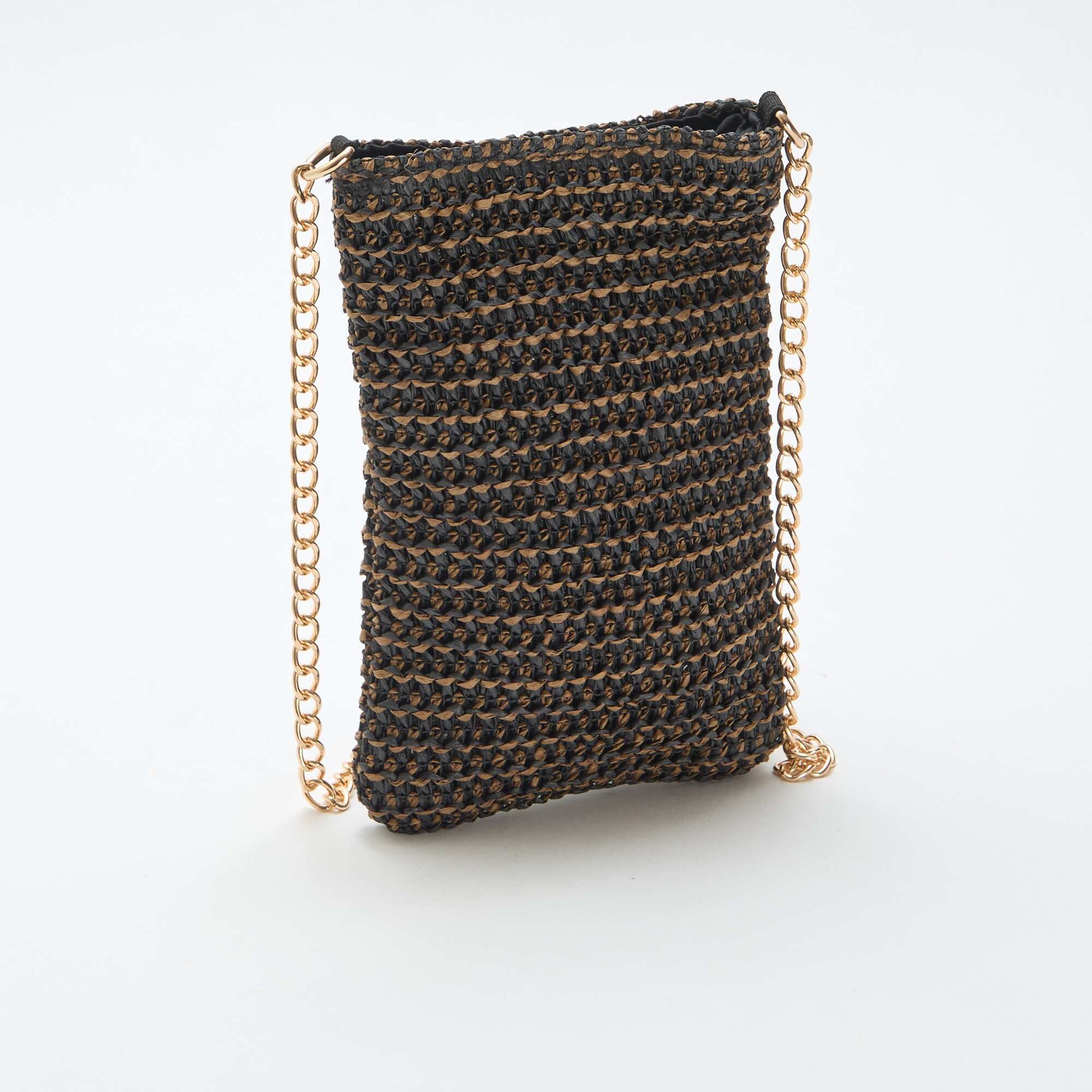 Pochette de téléphone à bandoulière MARRON