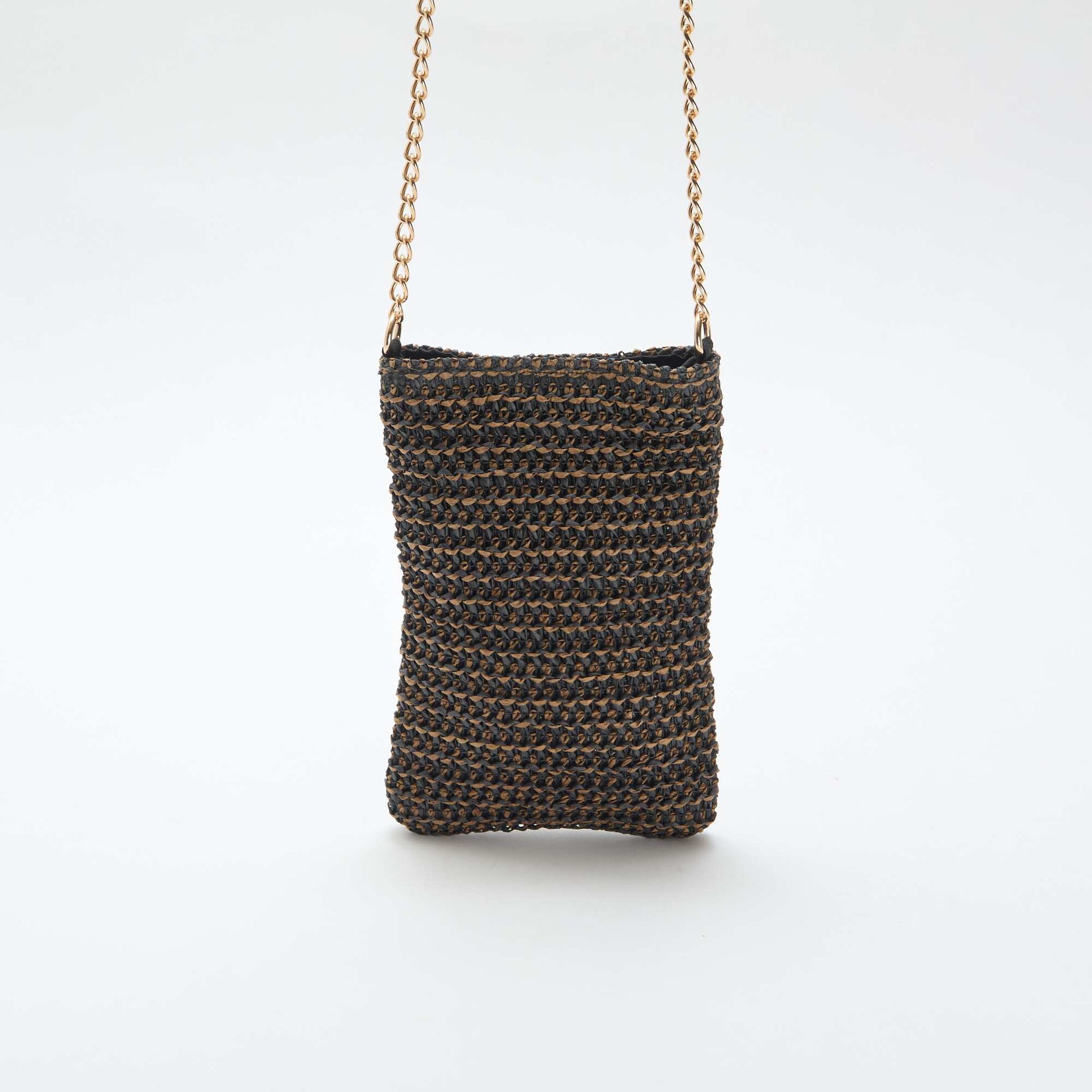 Pochette de téléphone à bandoulière MARRON