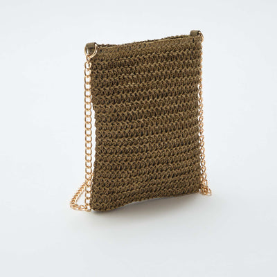 Pochette de téléphone à bandoulière KAKI