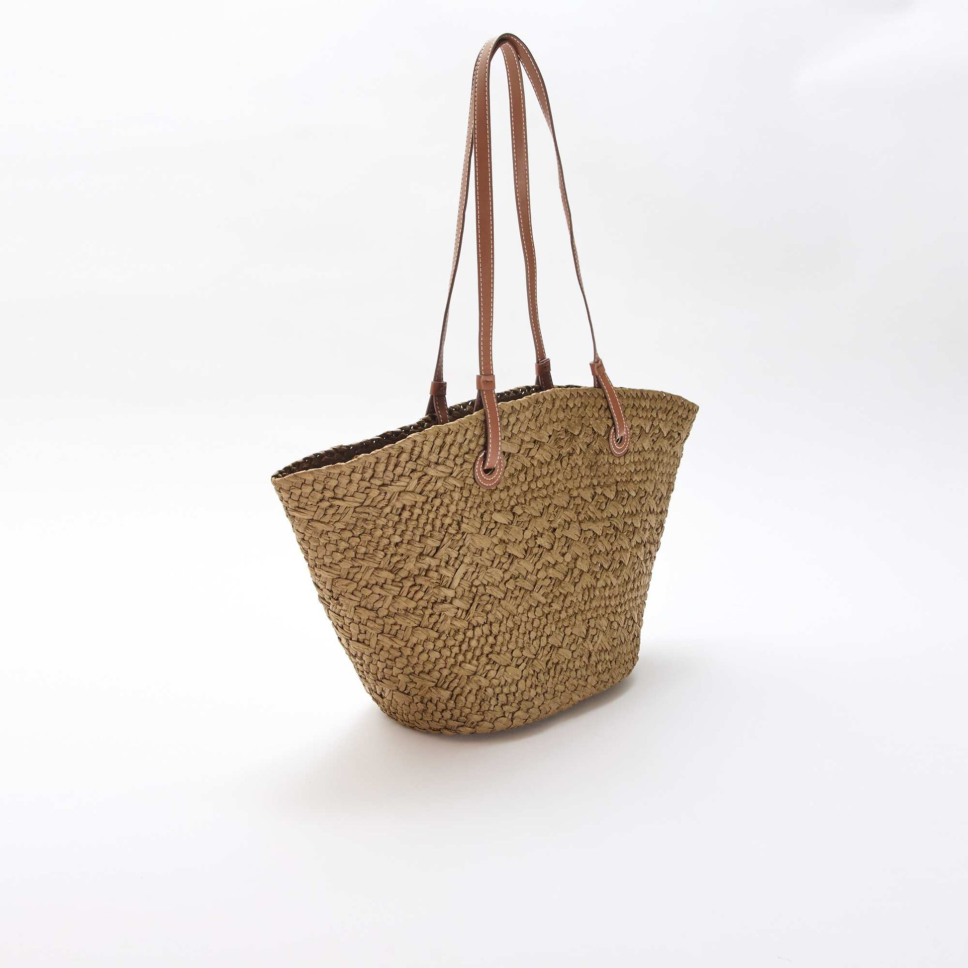 Sac panier avec anses KAKI