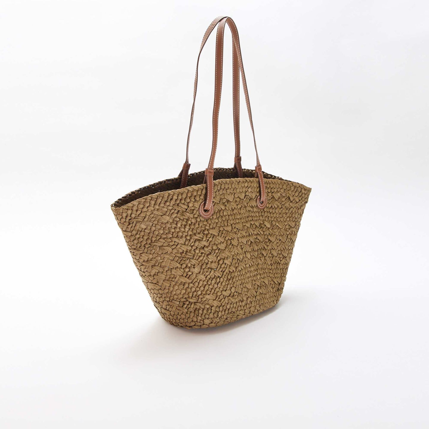 Sac panier avec anses KAKI