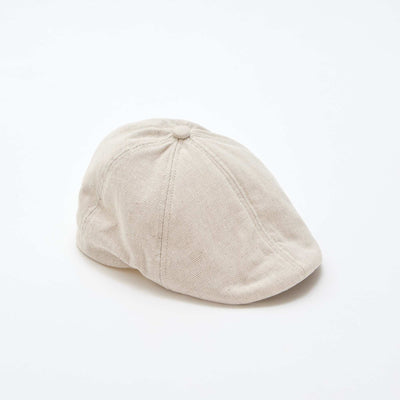 Gavroche en coton et lin BEIGE