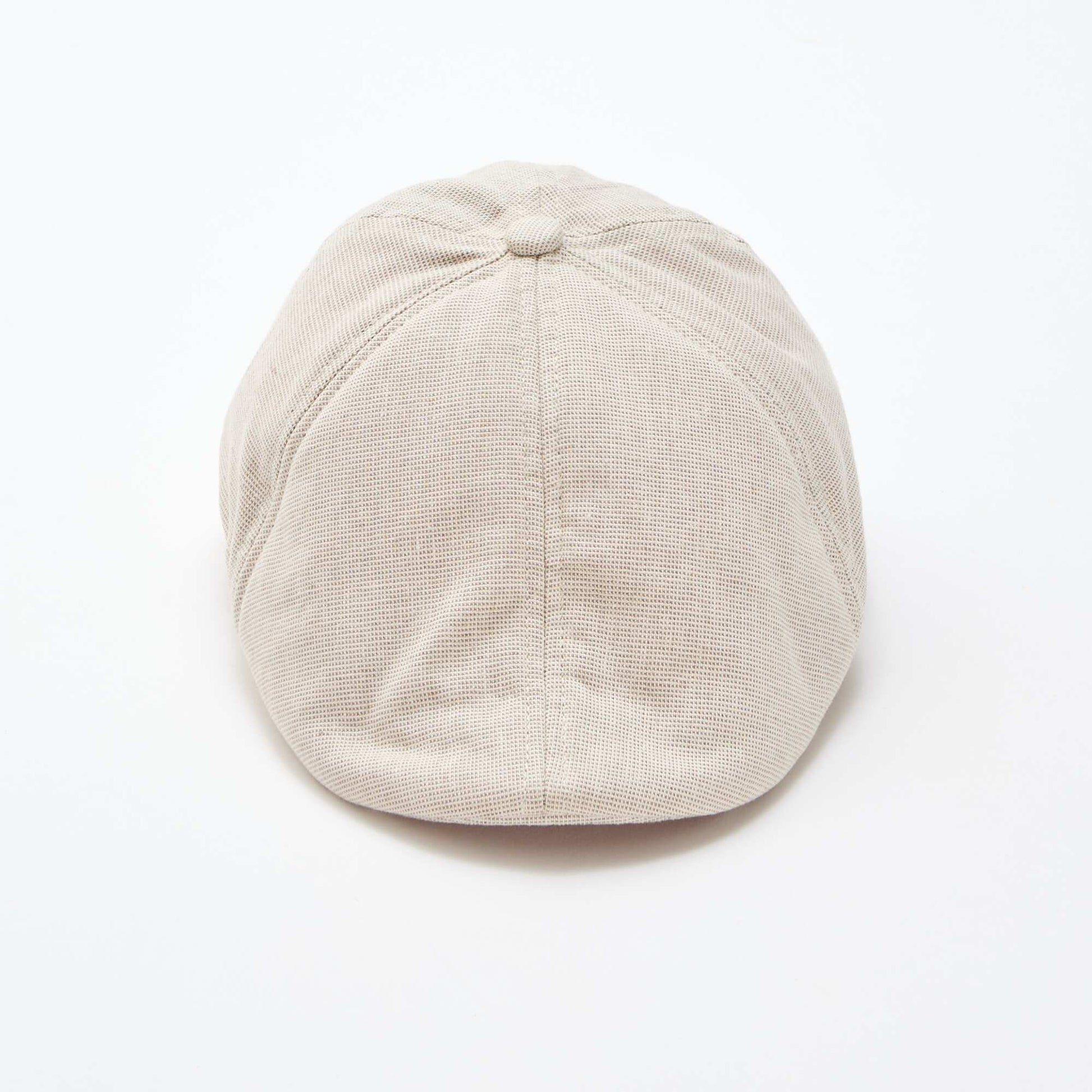 Gavroche en coton et lin BEIGE