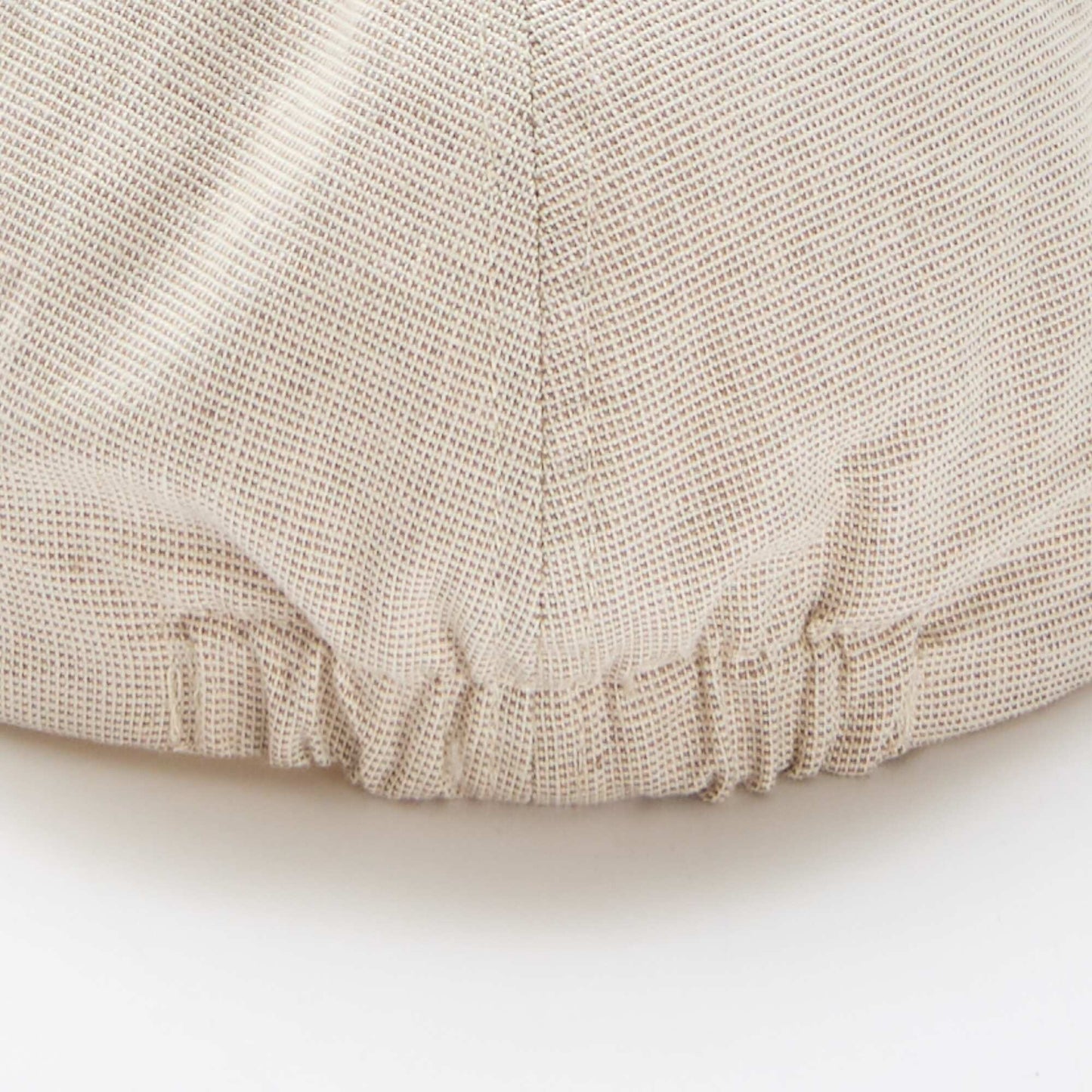 Gavroche en coton et lin BEIGE