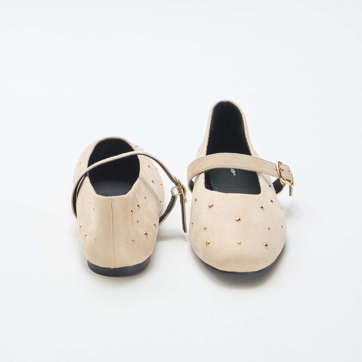Ballerines plates en simili BEIGE