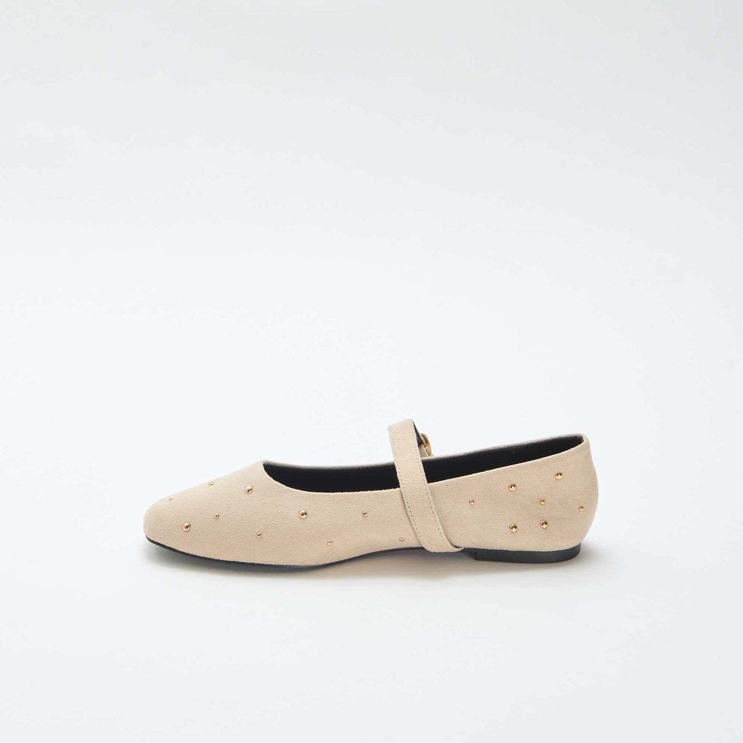 Ballerines plates en simili BEIGE