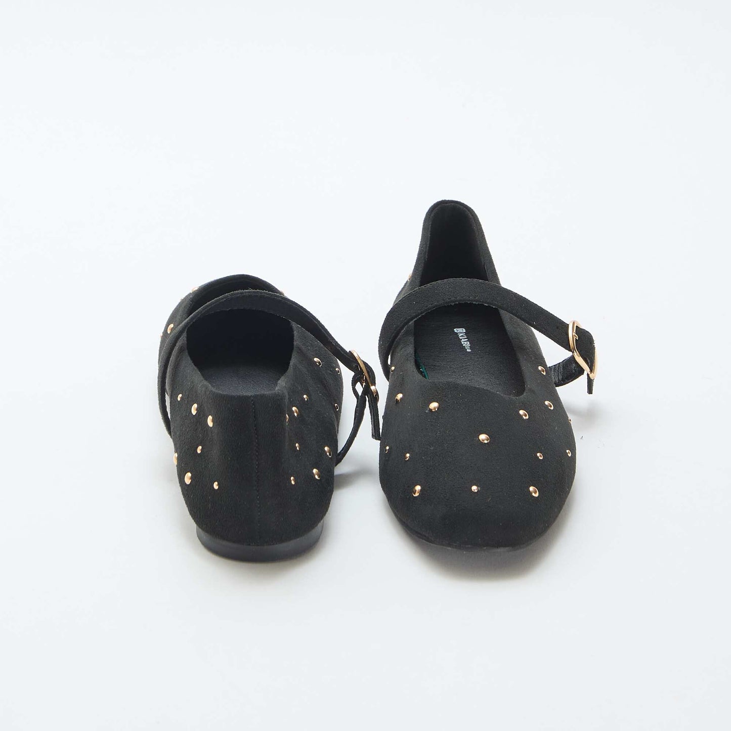 Ballerines plates en simili NOIR