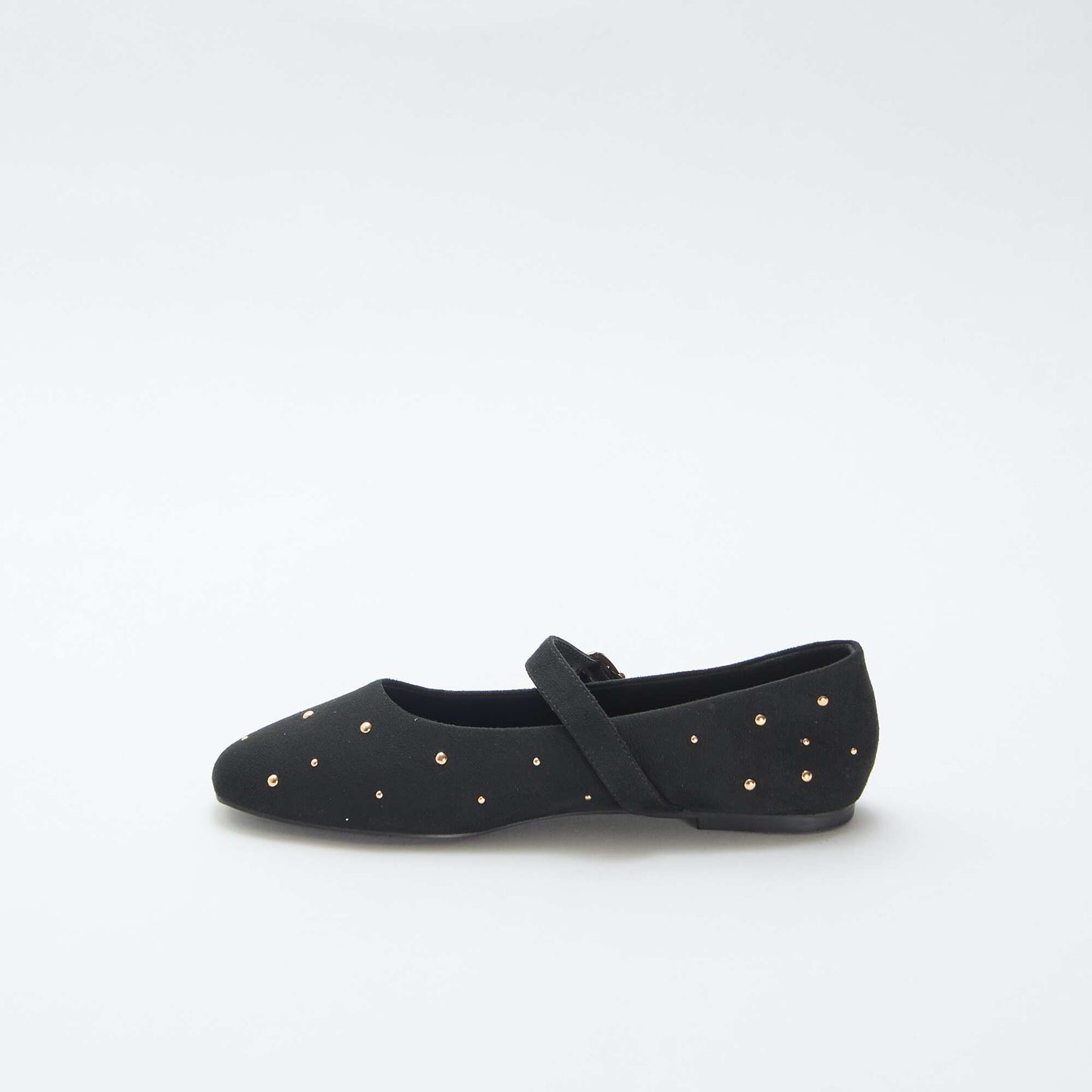 Ballerines plates en simili NOIR
