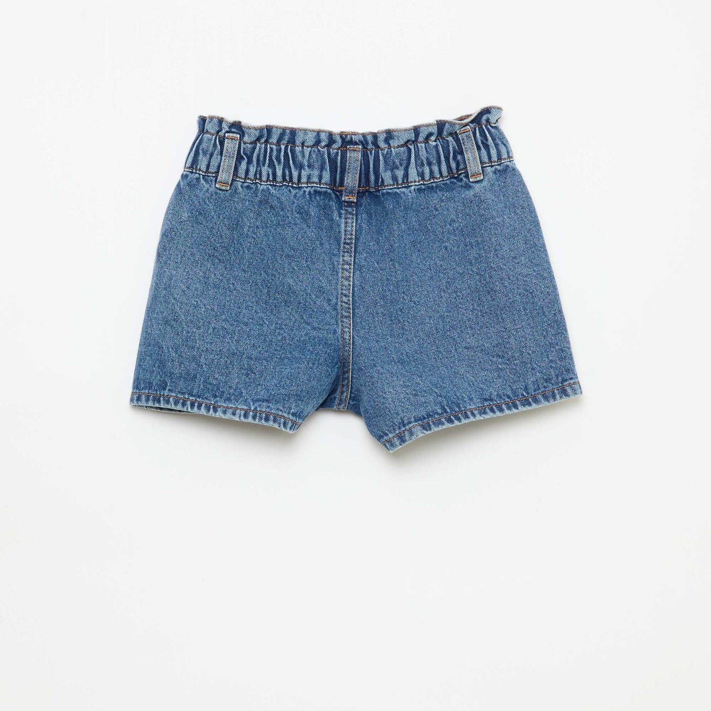 Short en jean paper bag BLEU