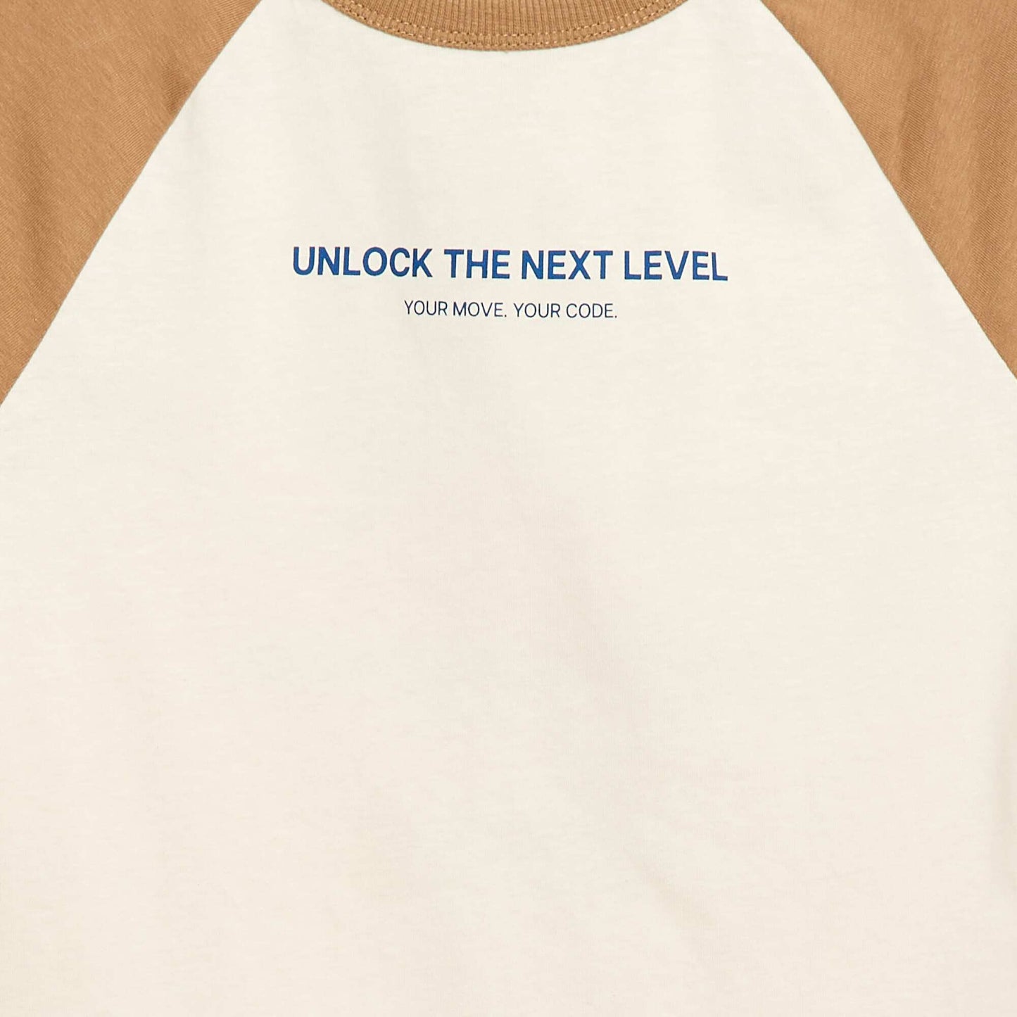 T-shirt imprimé à message BLANC