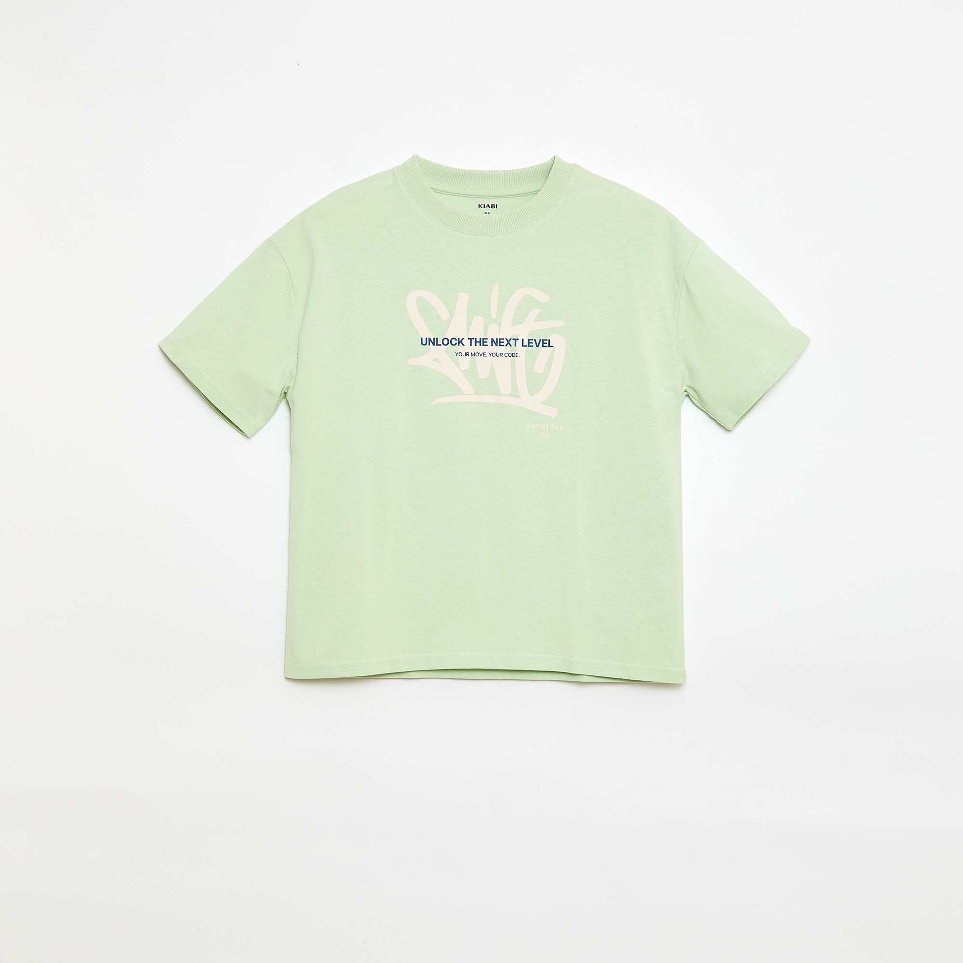 T-shirt oversize fantaisie VERT