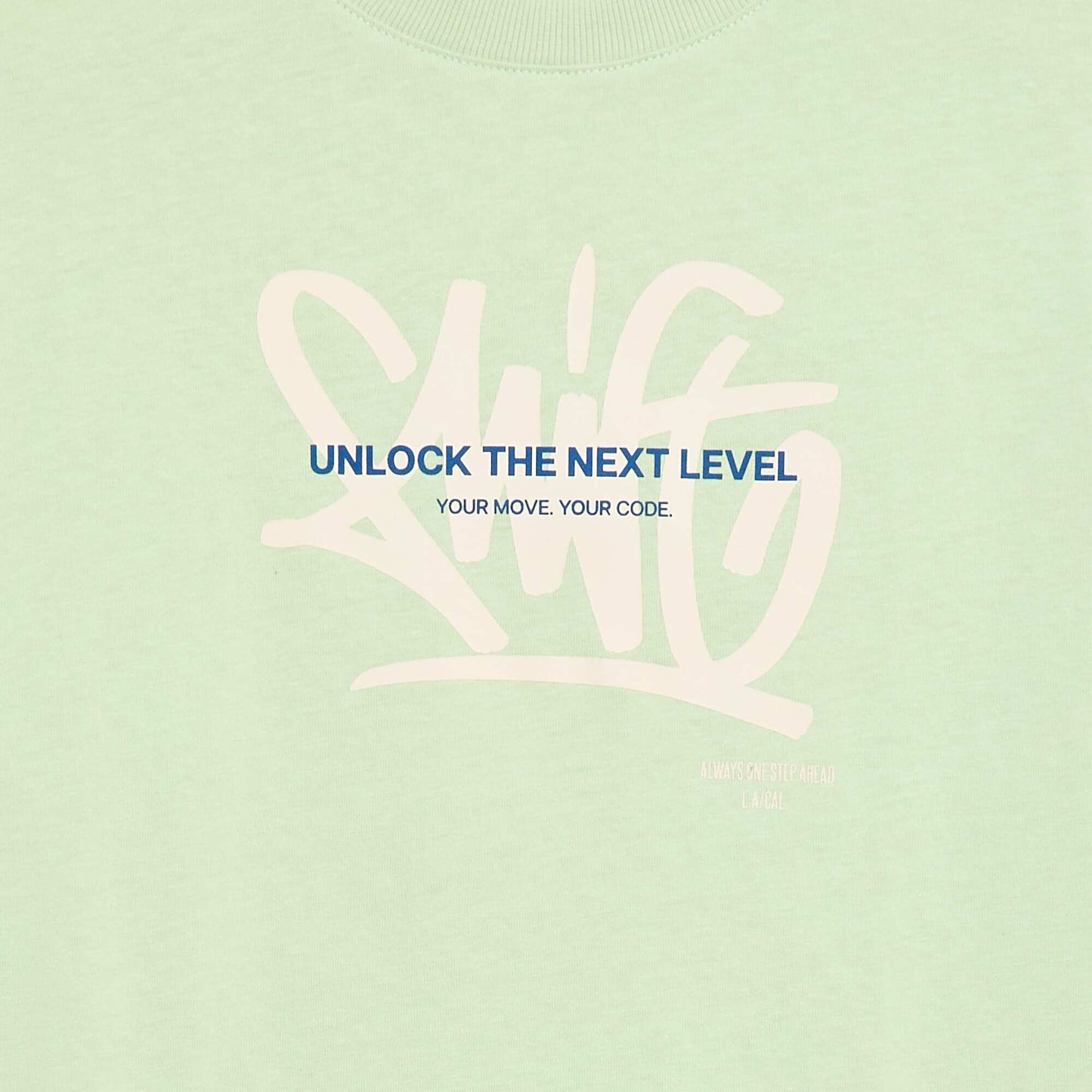T-shirt oversize fantaisie VERT