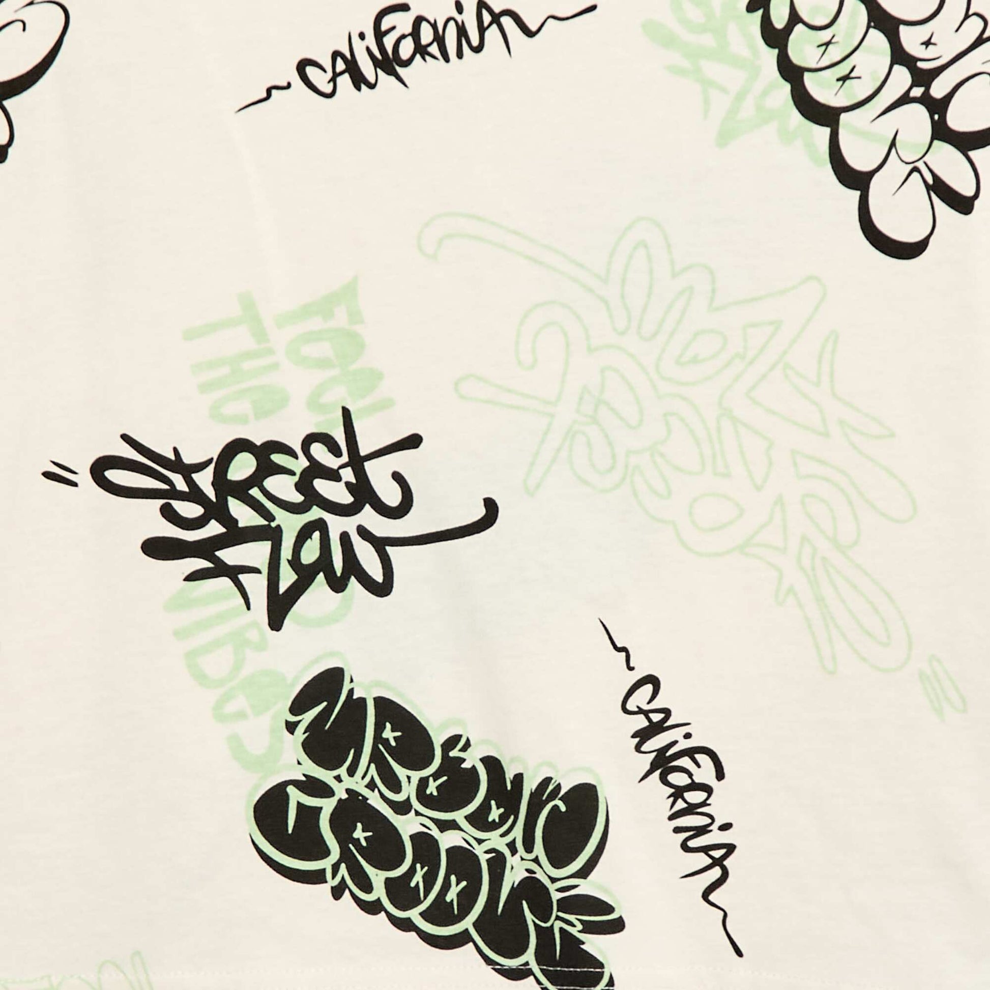 T-shirt oversize fantaisie BLANC