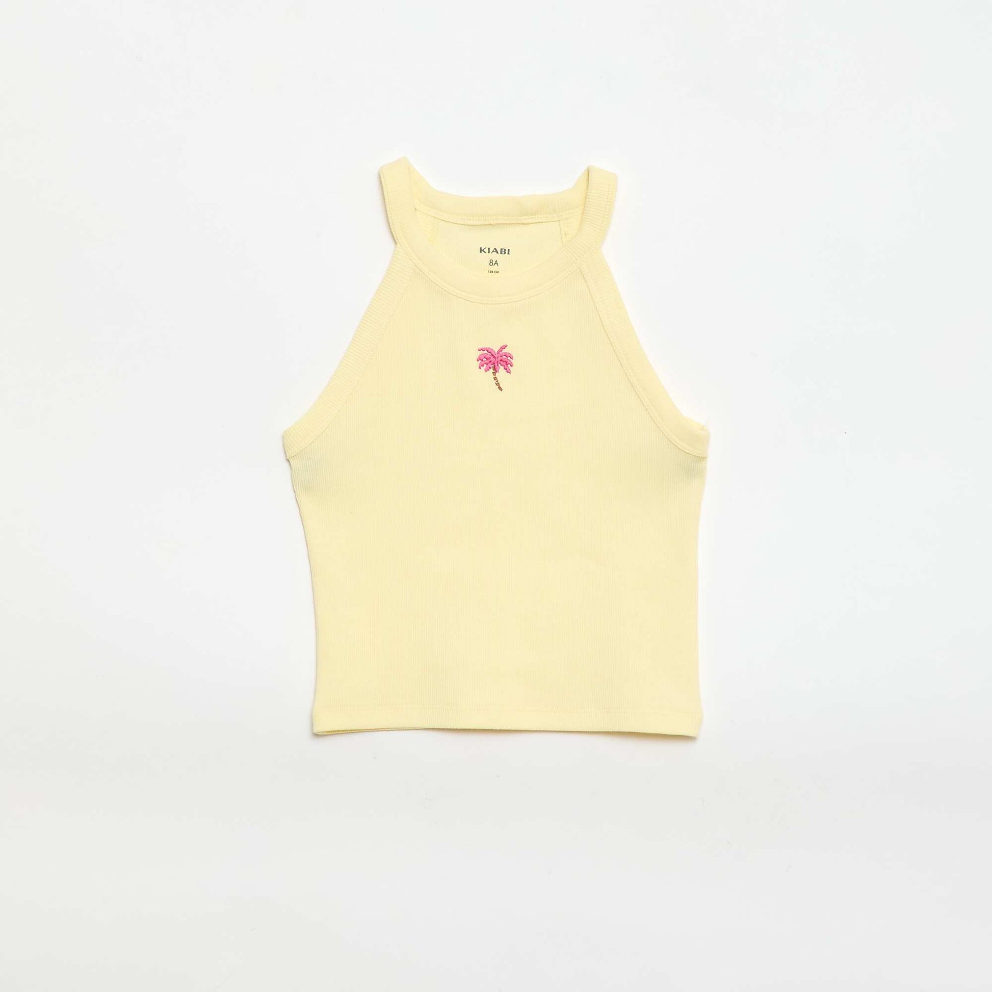 Débardeur à emmanchure américaine JAUNE