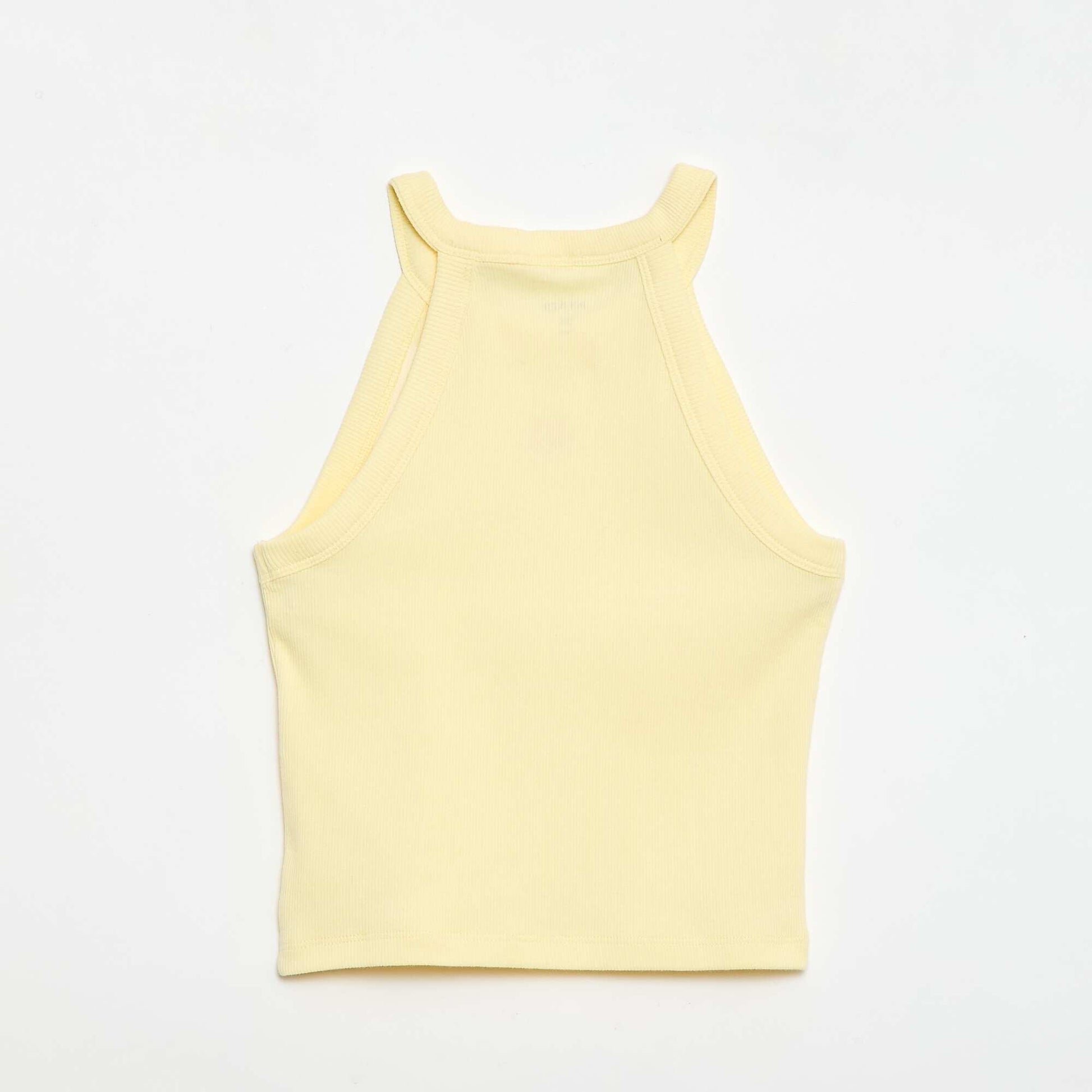 Débardeur à emmanchure américaine JAUNE