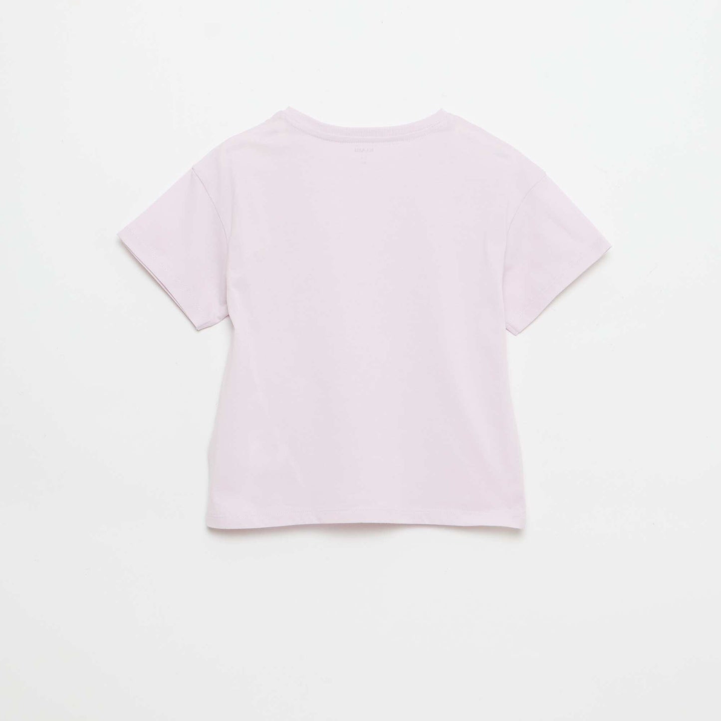 Tee-shirt avec broderie à la poitrine VIOLET
