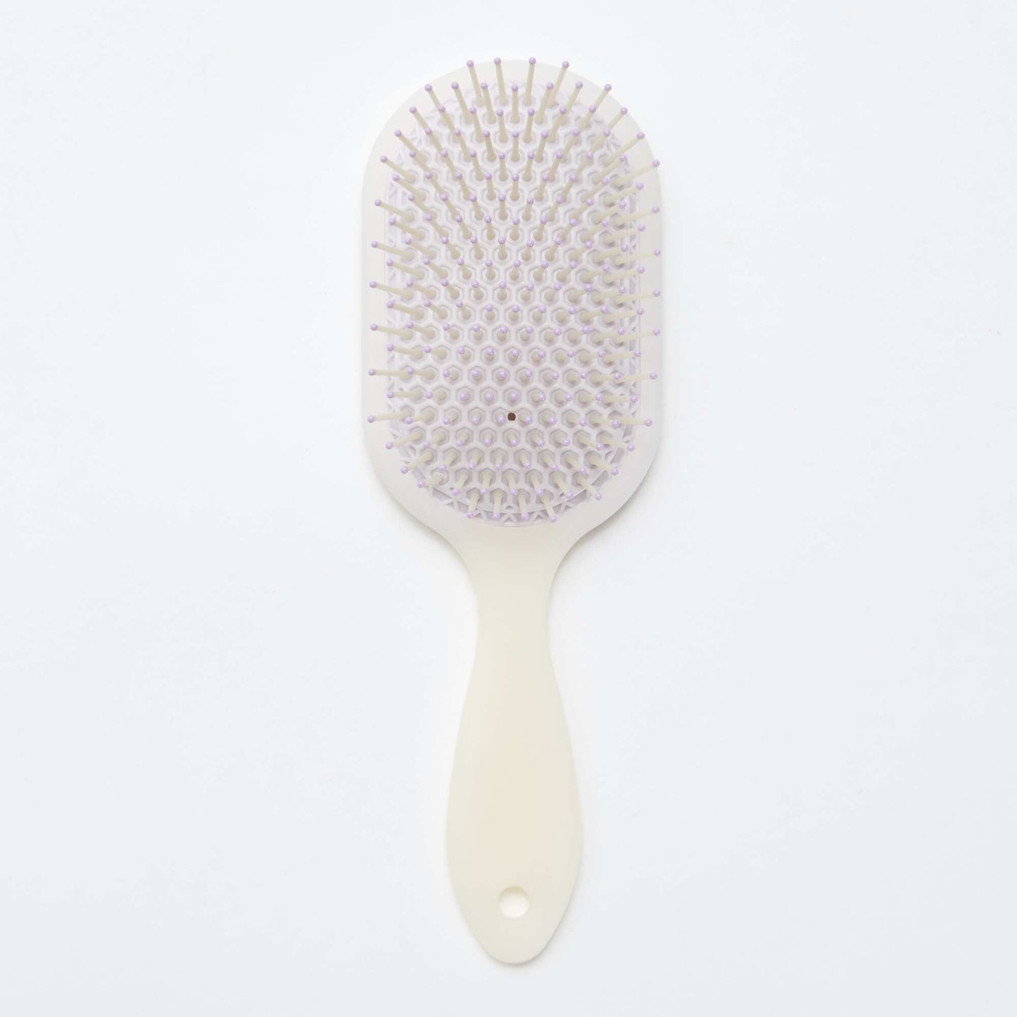 Brosse carrée imprimée JAUNE