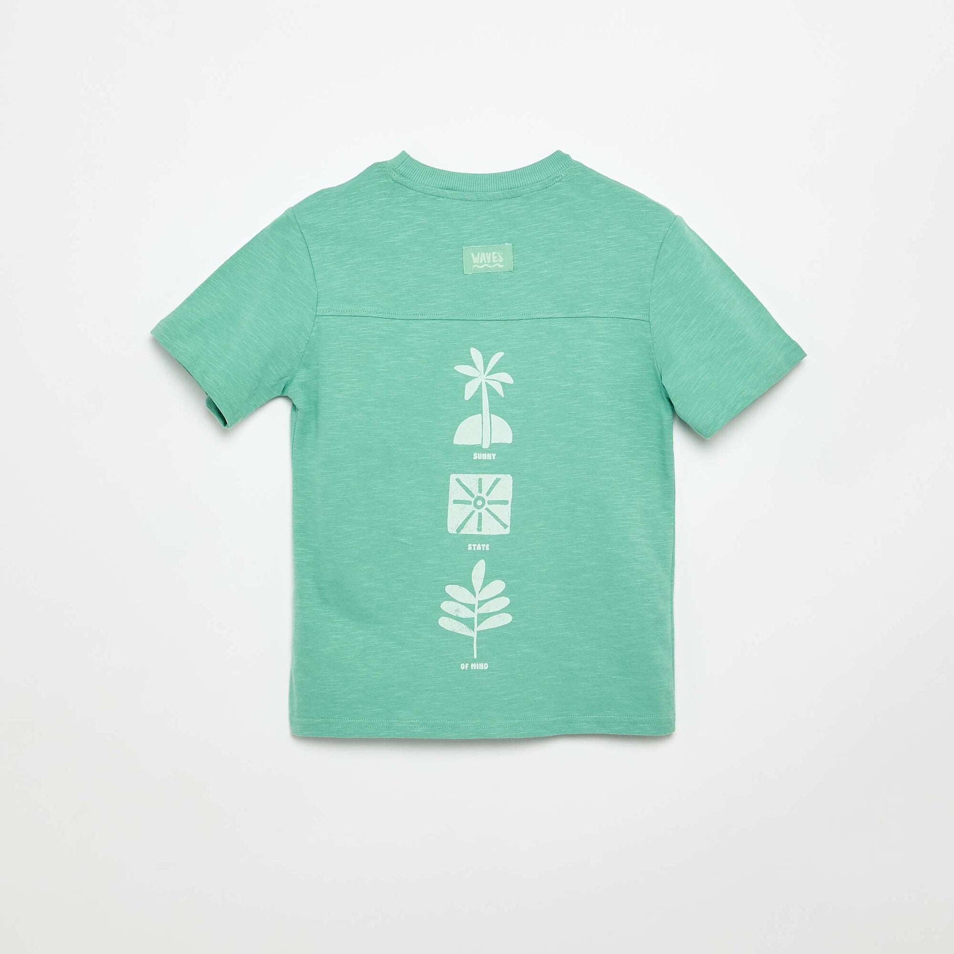 T-shirt imprimé  à manches courtes VERT
