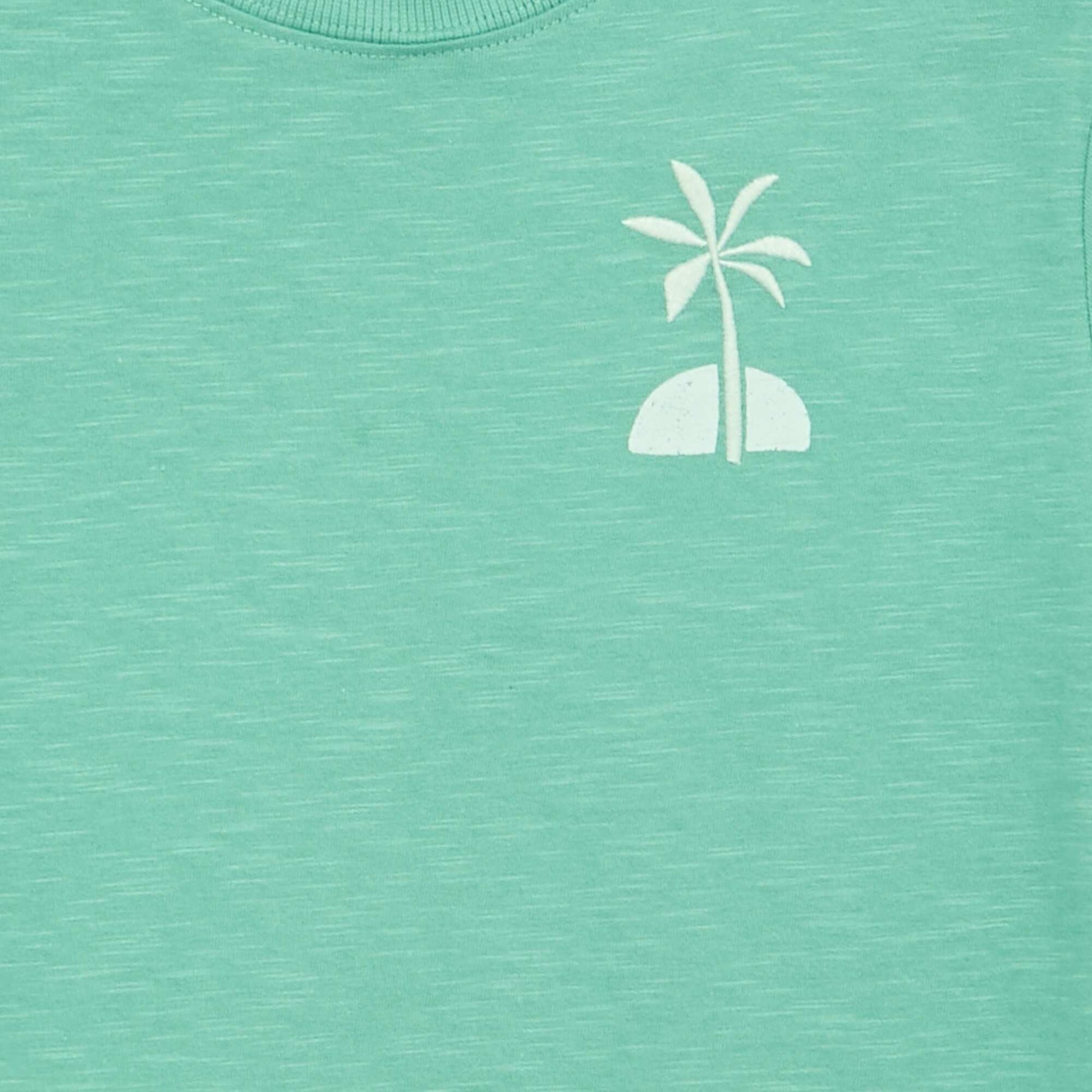 T-shirt imprimé  à manches courtes VERT