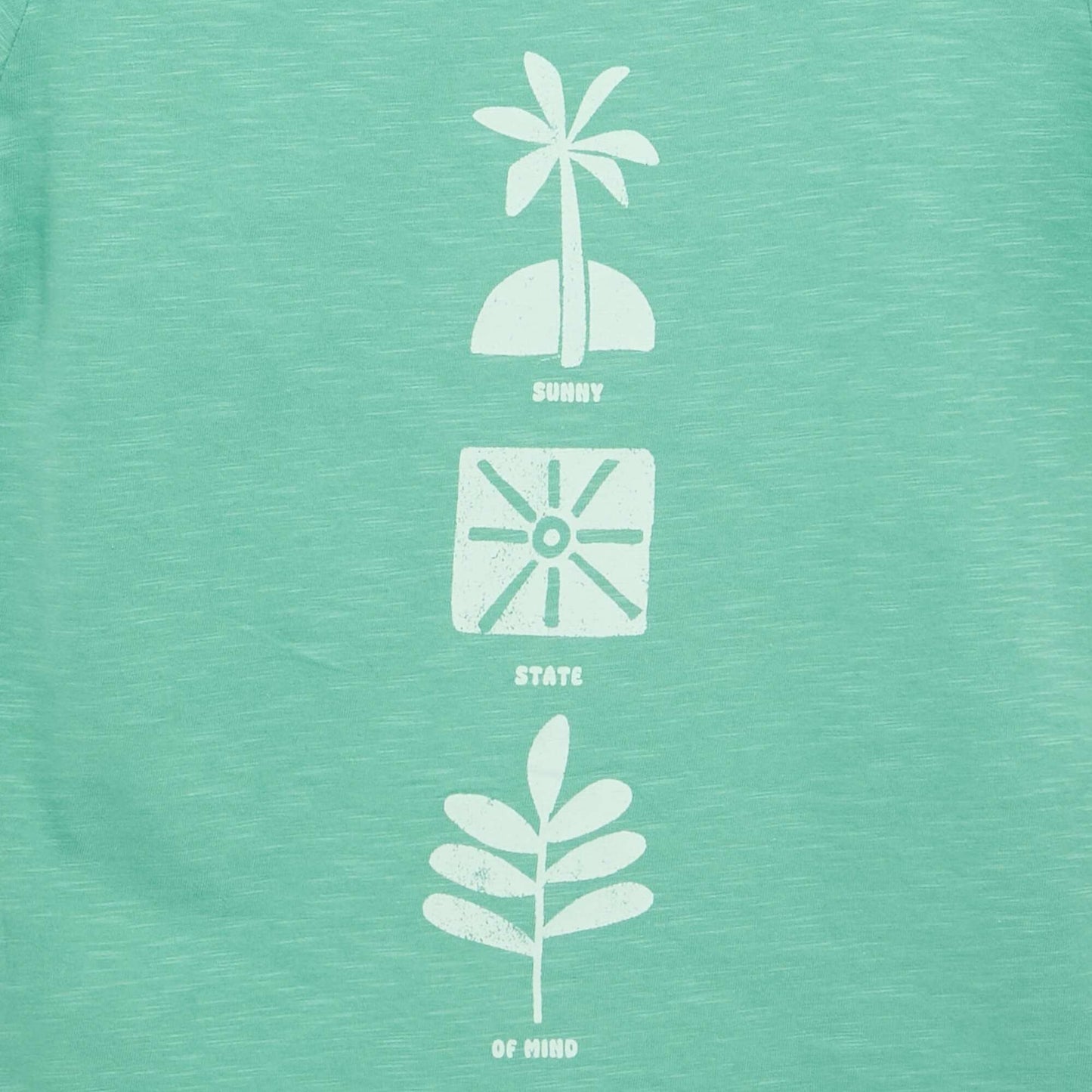 T-shirt imprimé  à manches courtes VERT