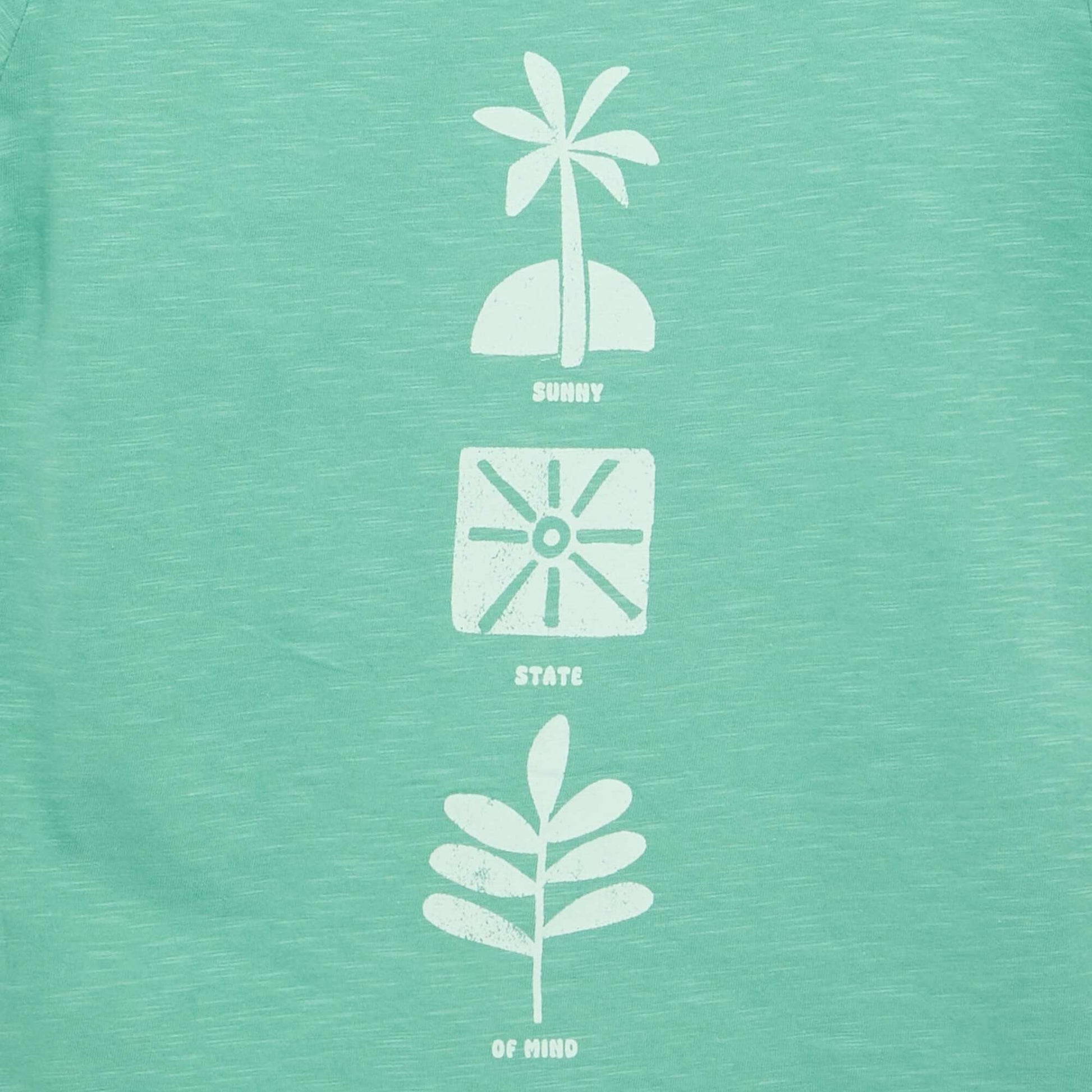 T-shirt imprimé  à manches courtes VERT