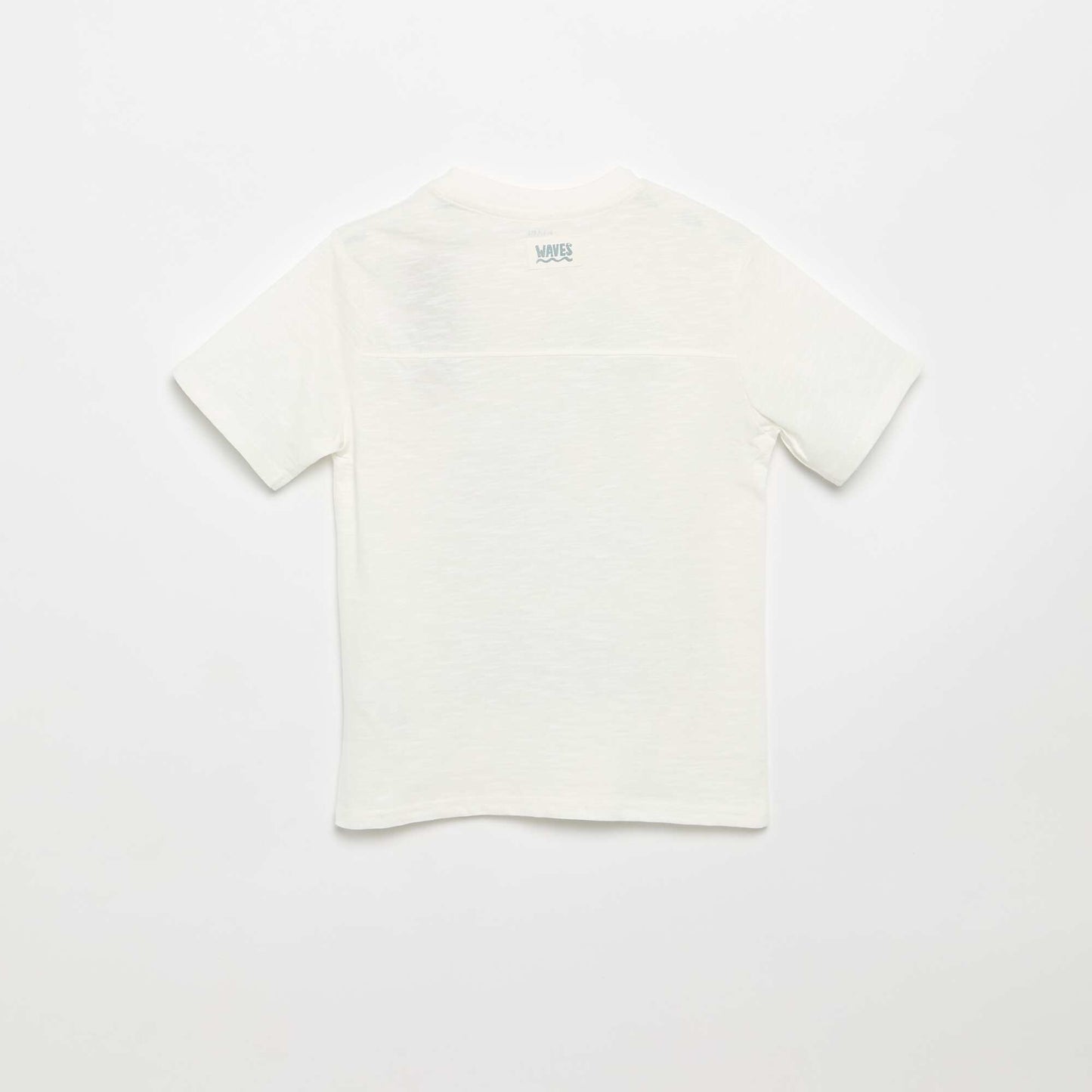 T-shirt imprimé  à manches courtes BLANC