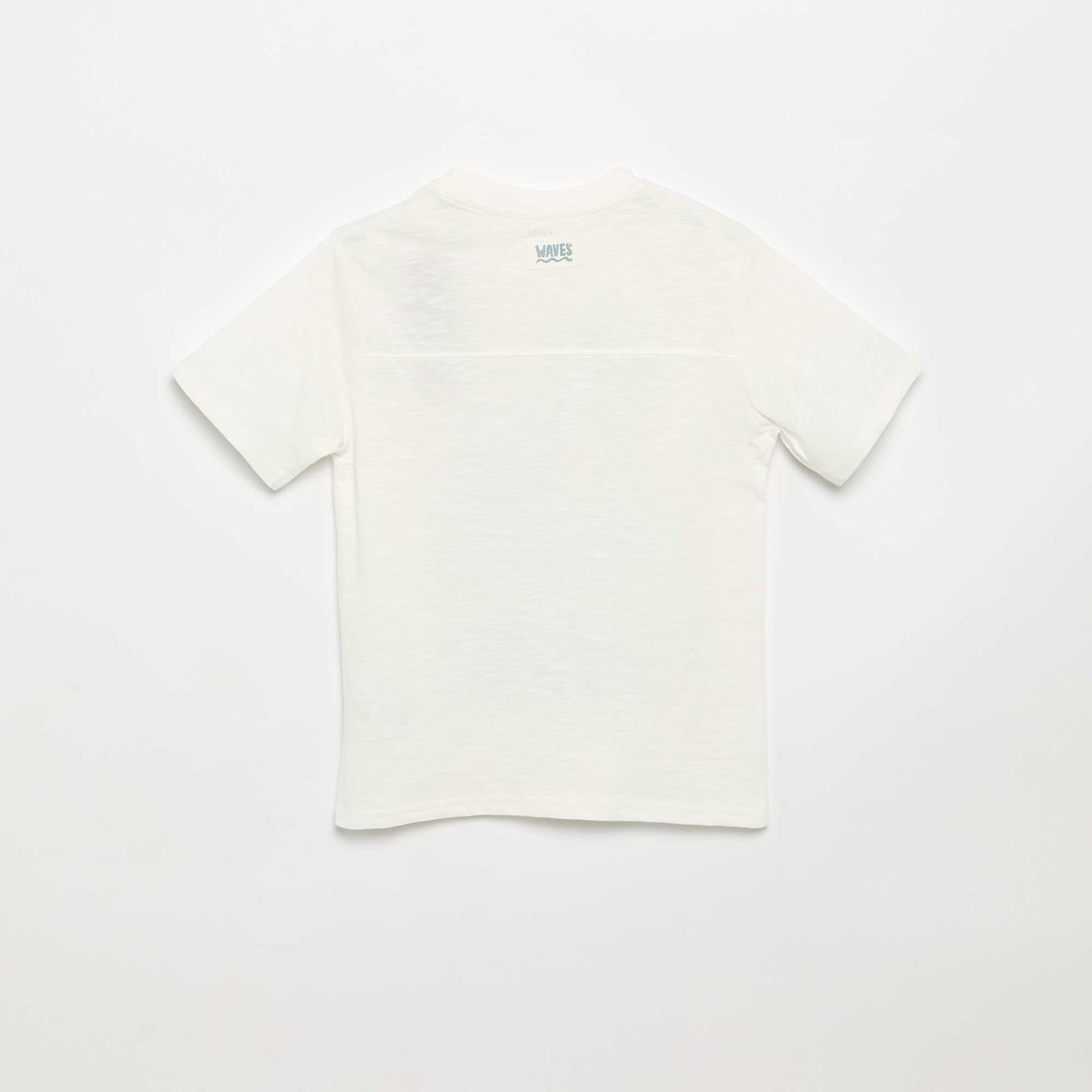 T-shirt imprimé  à manches courtes BLANC