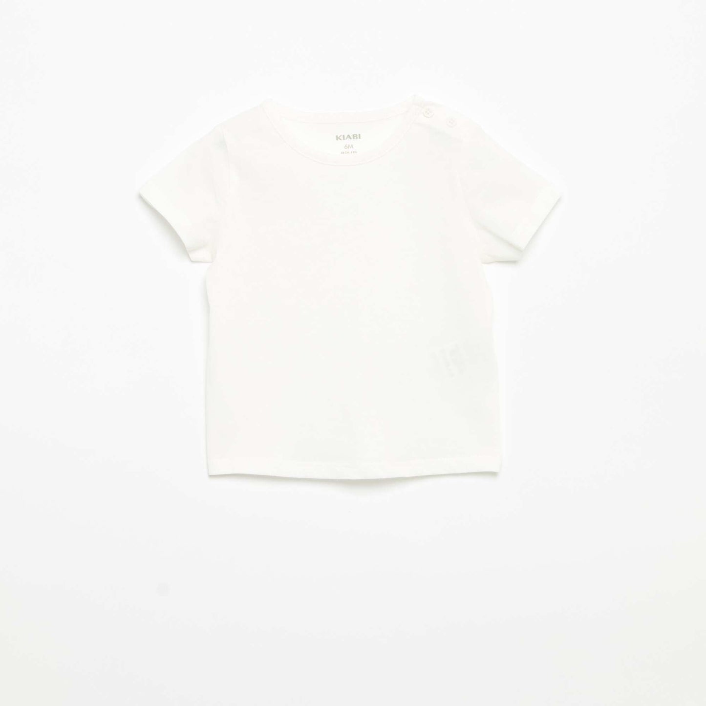 Lot de 4 T-shirts unis BLANC