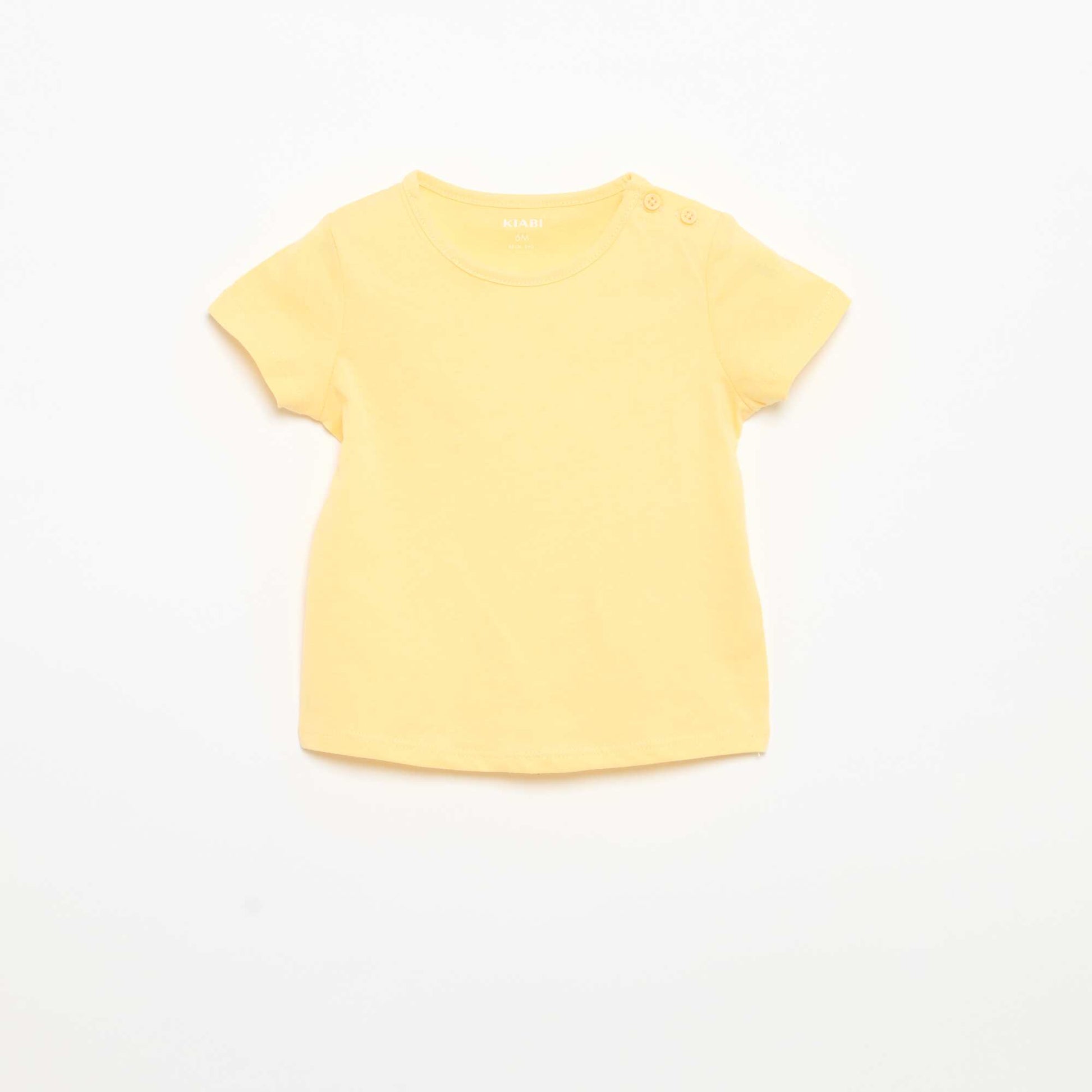 Lot de 4 T-shirts unis BLANC