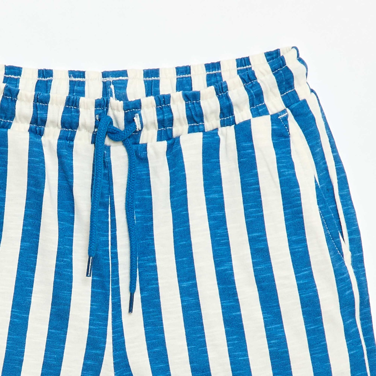 Bermuda à motif BLEU