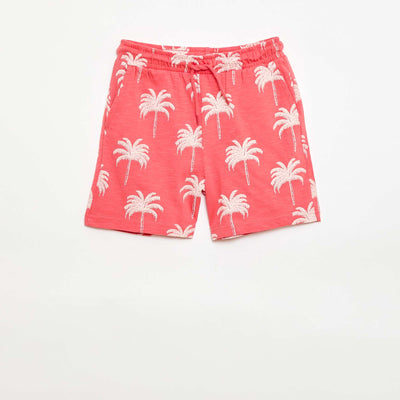 Bermuda à motif ROUGE