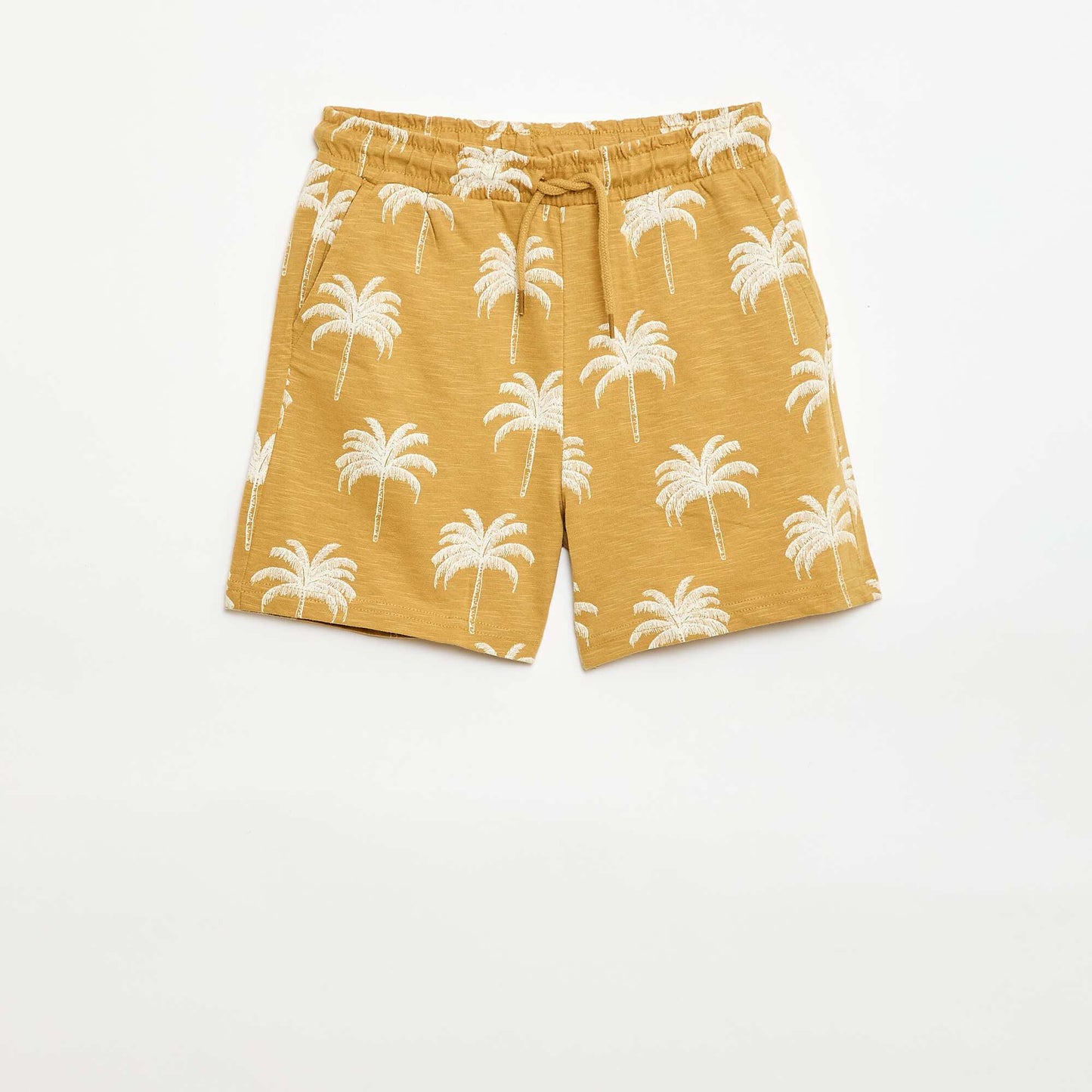Bermuda à motif JAUNE
