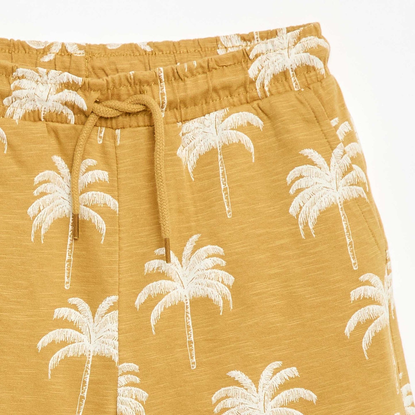 Bermuda à motif JAUNE