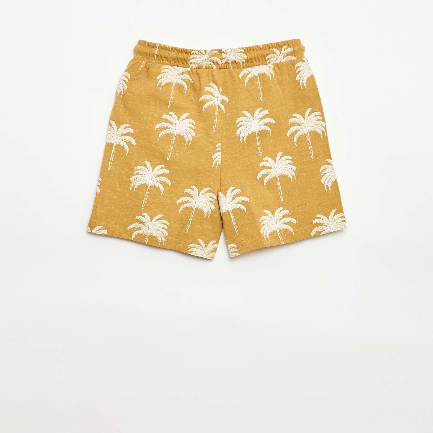 Bermuda à motif JAUNE