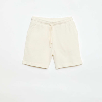 Short en nid d'abeilles BEIGE