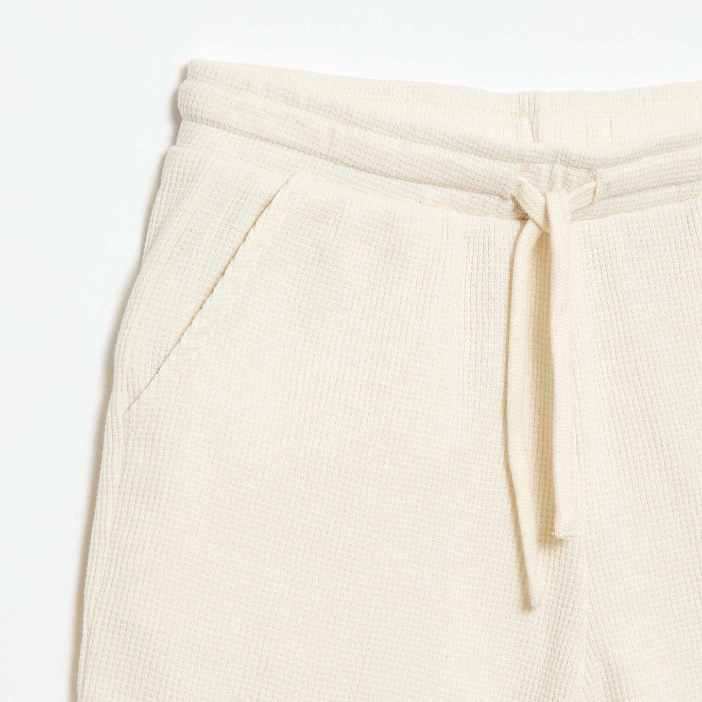 Short en nid d'abeilles BEIGE