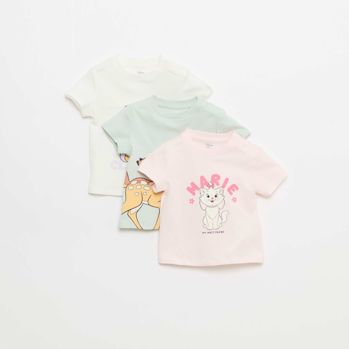 Lot de 3 tee-shirts 'Disney' ROSE