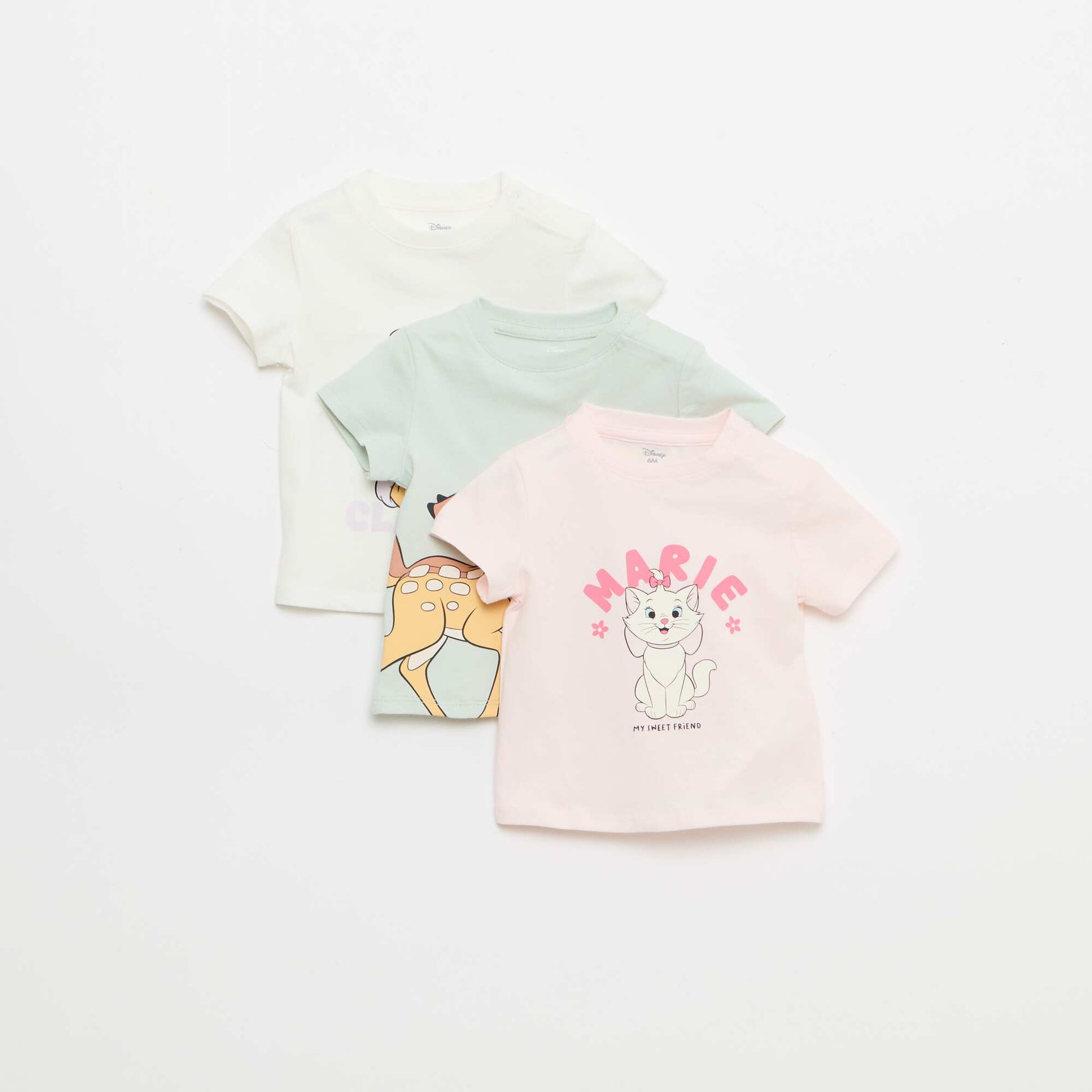 Lot de 3 tee-shirts 'Disney' ROSE