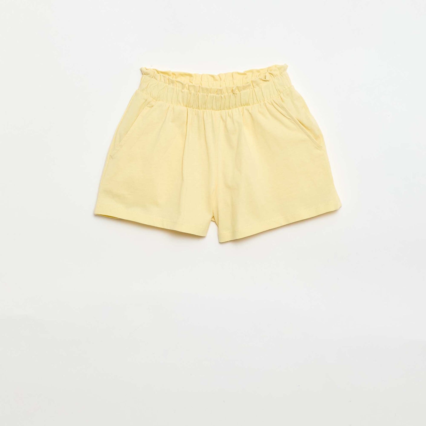 Lot de 2 shorts à la taille élastiquée BLEU