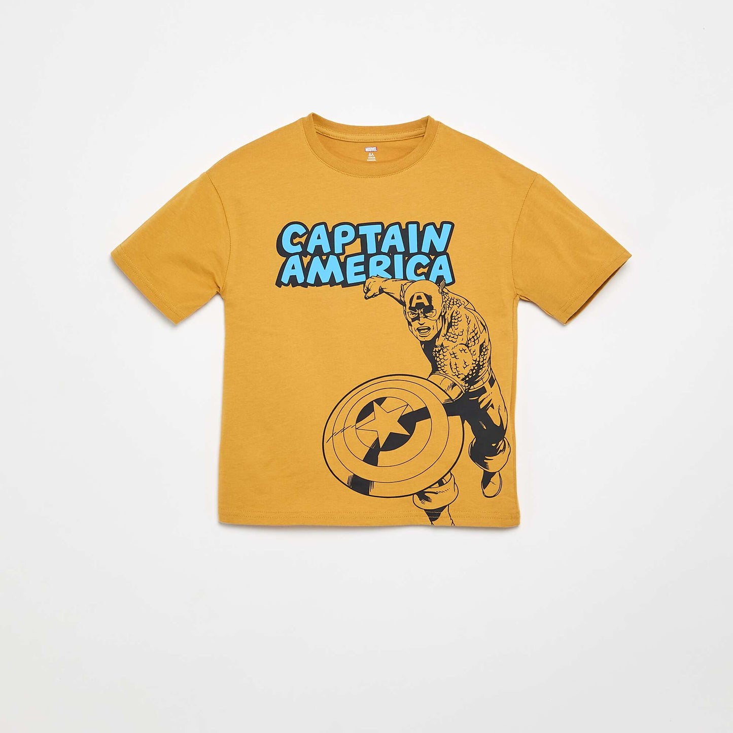 T-shirt 'Marvel' à manches courtes JAUNE