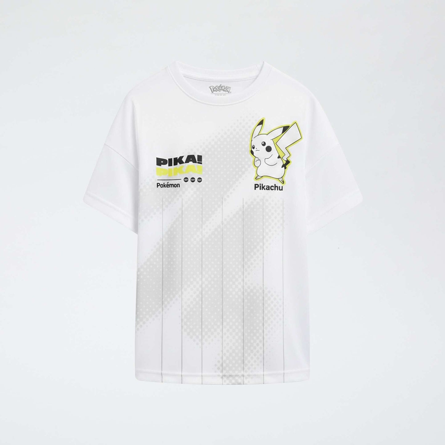 Ensemble short + t-shirt 'Pokémon' 'Pikachu' - 2 pièces BLANC