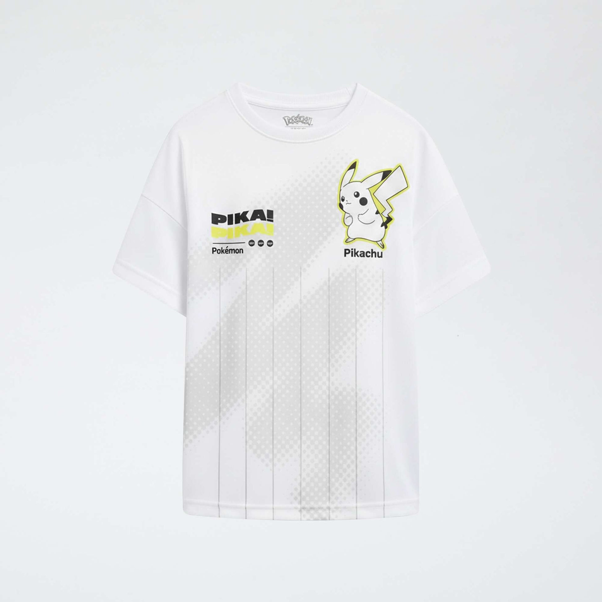 Ensemble short + t-shirt 'Pokémon' 'Pikachu' - 2 pièces BLANC