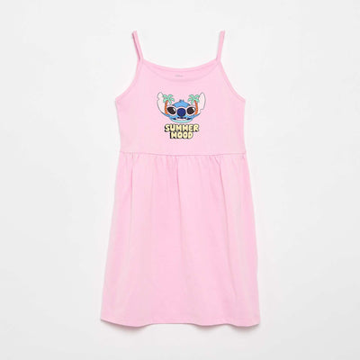 Robe 'Disney' à bretelles ROSE