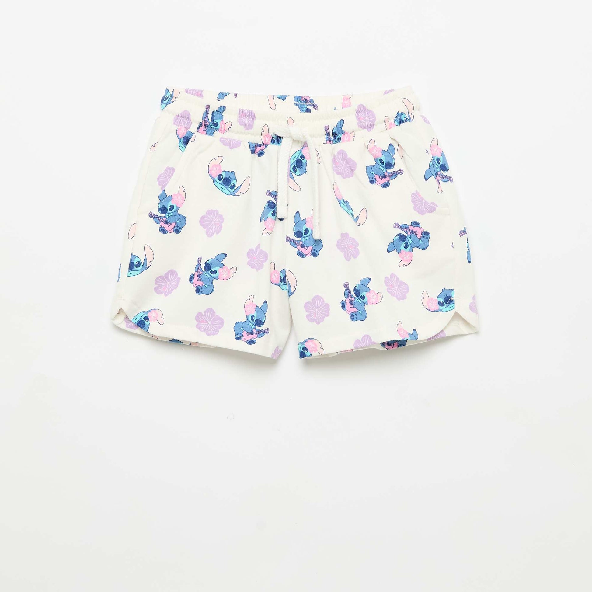 Lot de 2 shorts 'Disney' en molleton non gratté ROSE